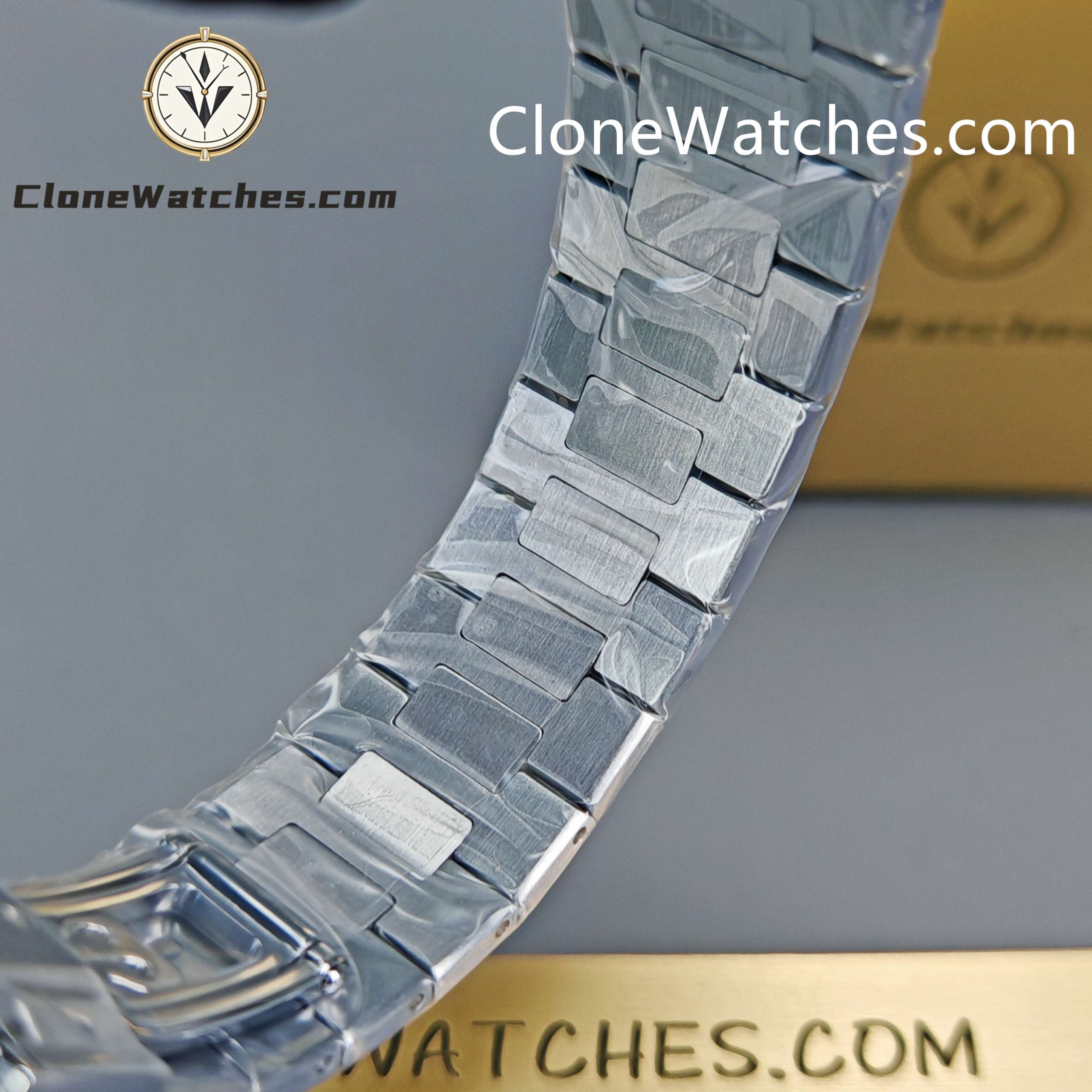 Patek Philippe Super Clone Watches 1:1 CUBITUS 7128/1G-001 Blue Dial