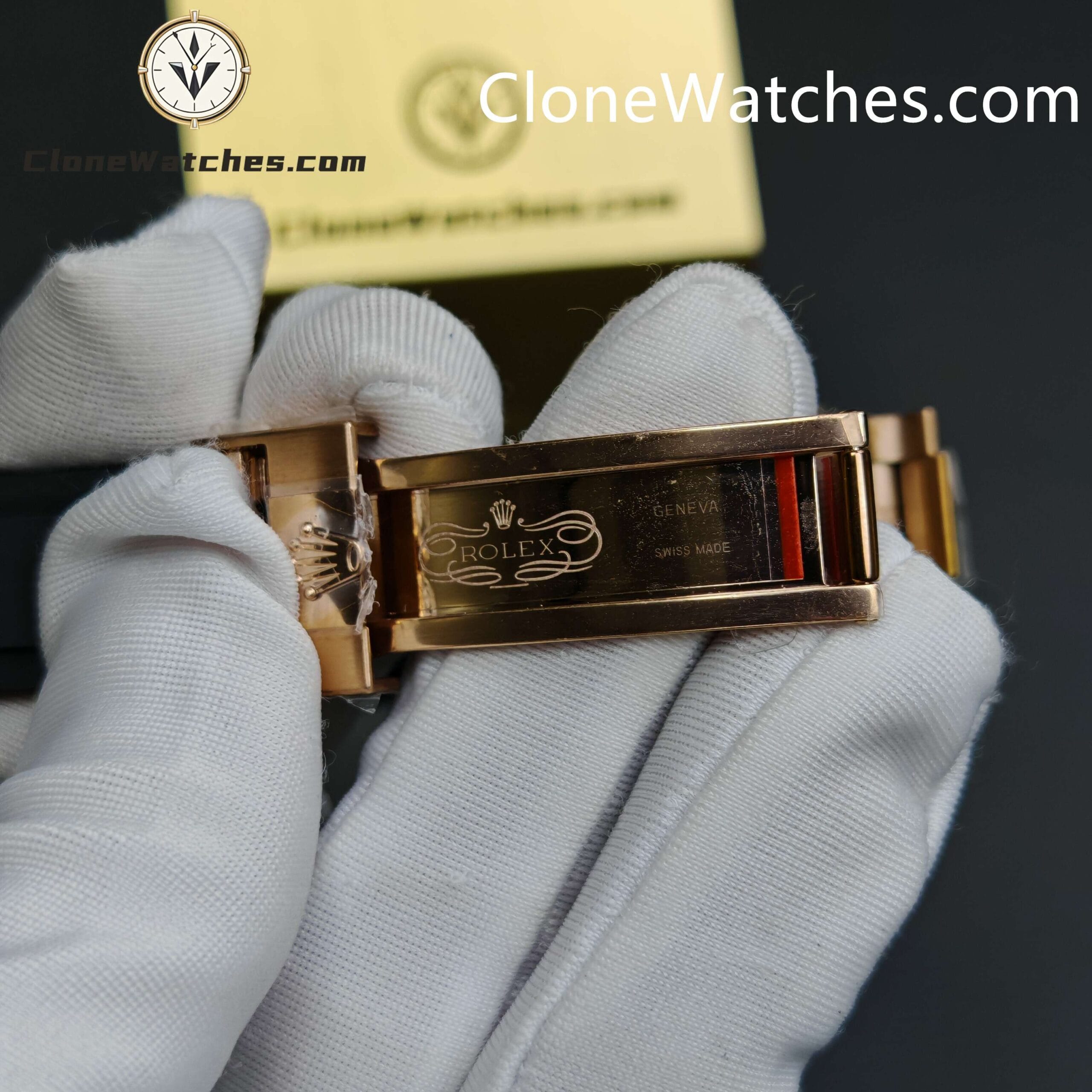 Rolex Super Clone Watches 1:1 Daytona 116515 Oysterflex Strap 4130 Movement