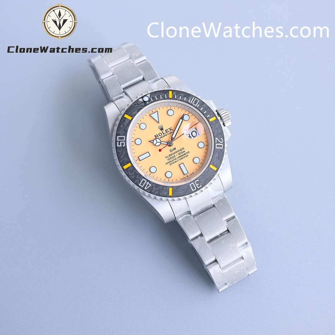 Modified Super Clone Watches 1:1 DiW Rolex Submariner DUNE 3235 Movement