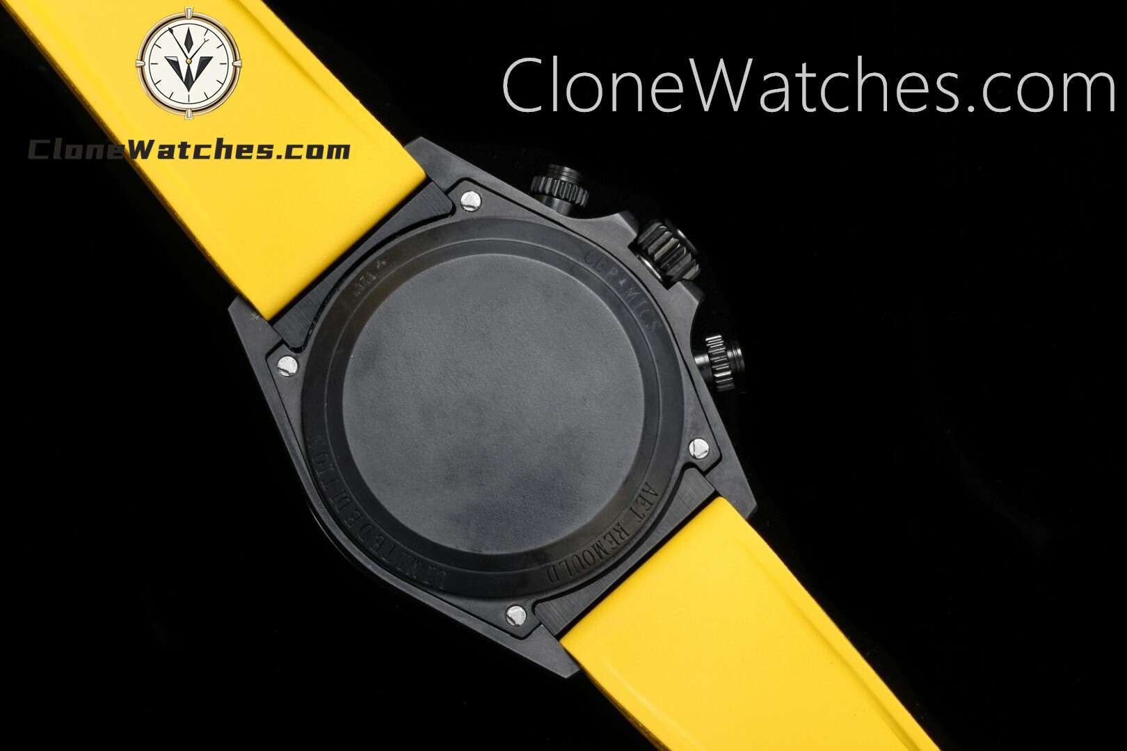 Modified Super Clone Watches 1:1 AET Rolex Daytona YOUNG LADY (RUBBER STRAP)