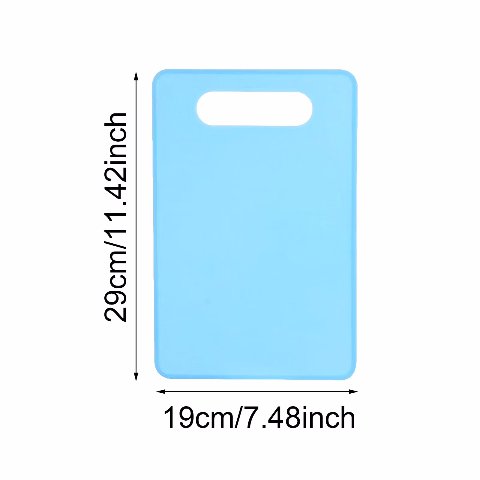 Nonslip Chopping Board Food Cutting Mat Kitchen Tool Durable Prep Dishwasher