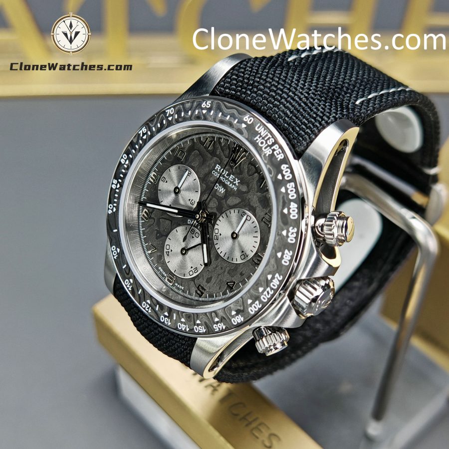 Modified Super Clone Watches 1:1 DiW Rolex Daytona NTPT Carbon “EXCEPTIONAL-1”