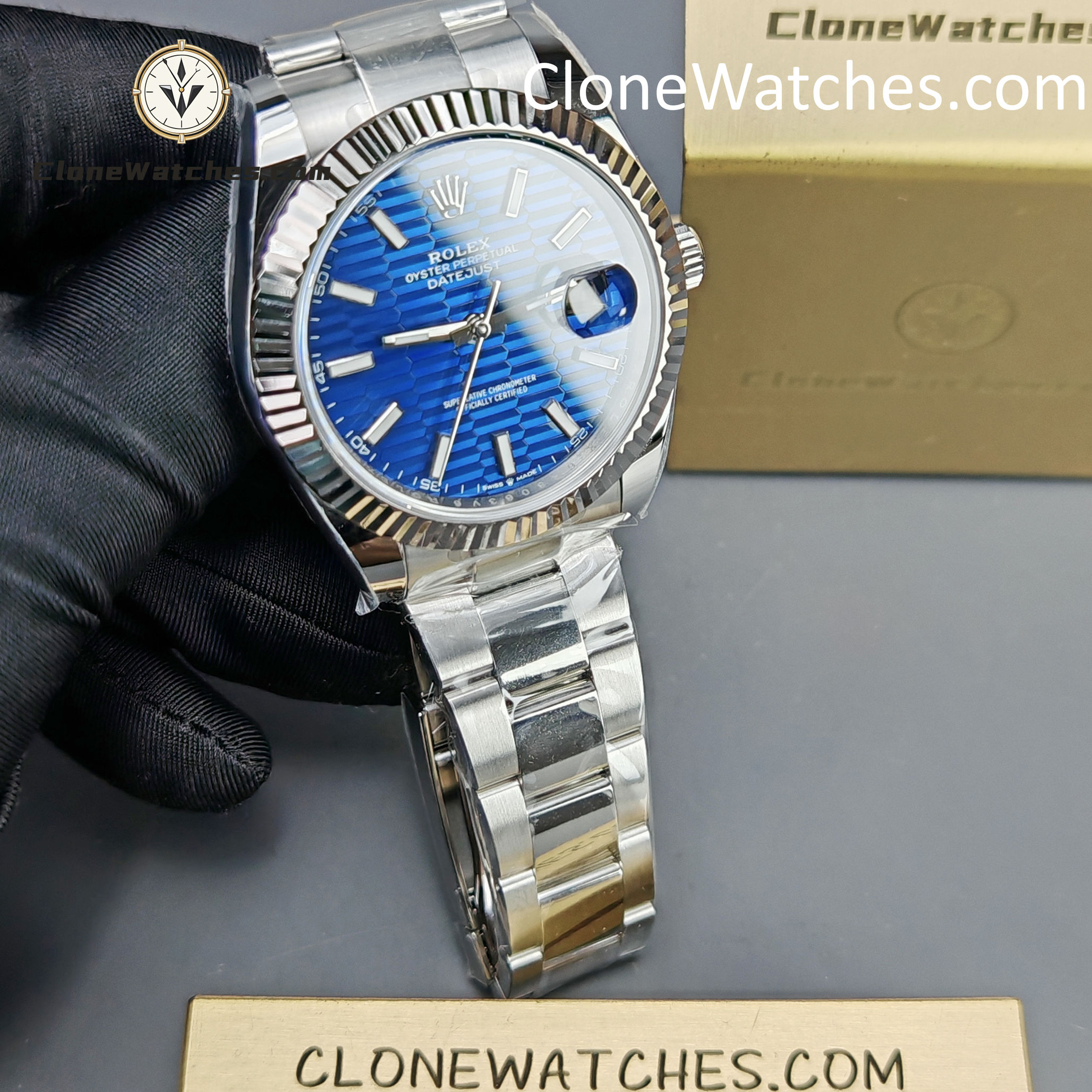Rolex Super Clone Watch 1:1 DateJust m126334-0031 Oyster 41MM 3235 Movement