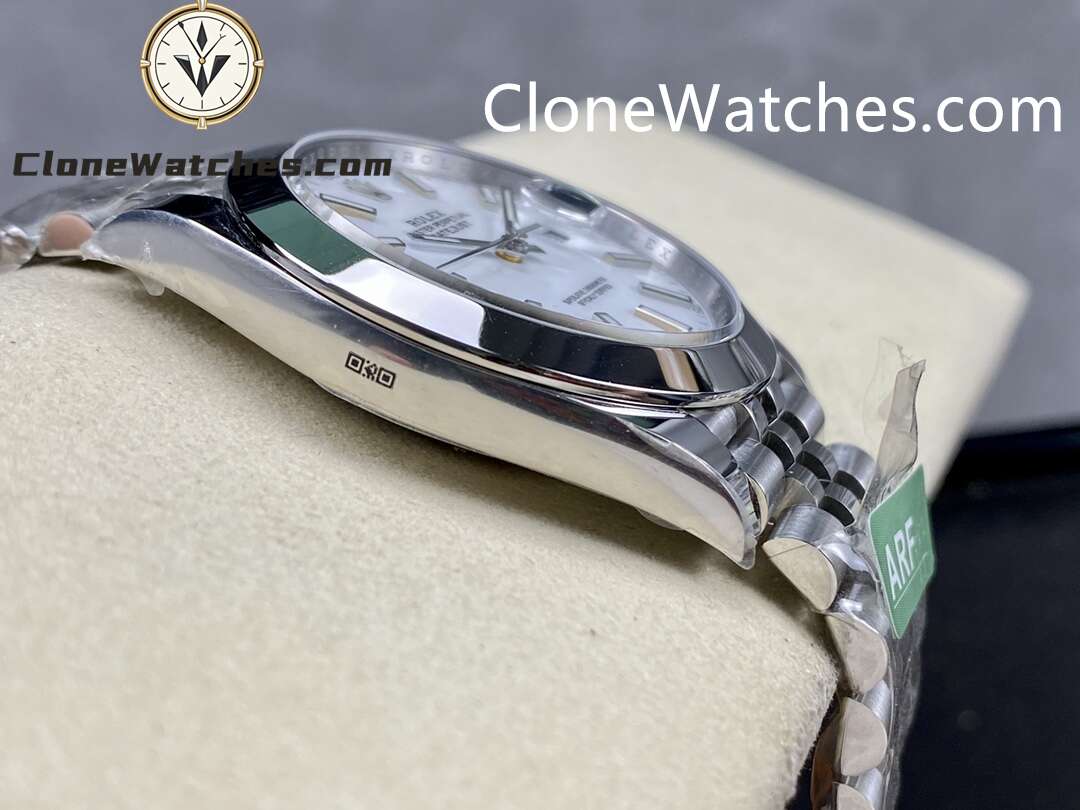 Rolex Super Clone Watches 1:1 DateJust White Dial m126300-0006 Jubilee 41MM 3235 Movement