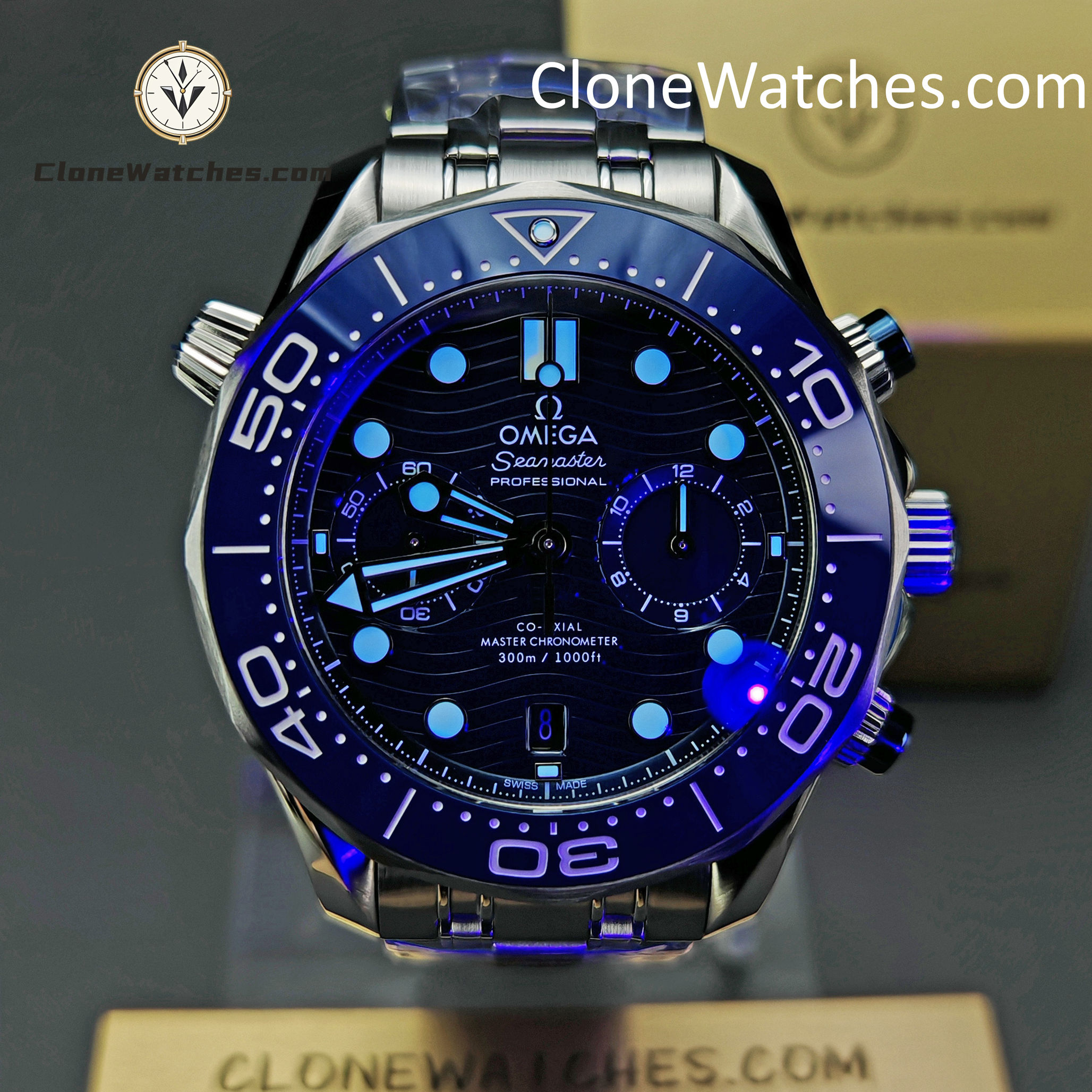OMEGA Super Clone Watches 1:1 Seamaster Diver 300M 44MM 210.30.44.51.03.001
