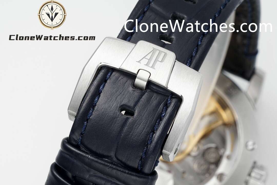 Audemars Piguet Super Clone Watches 1:1 Code 11.59 by 15210BC Blue Dial 41MM