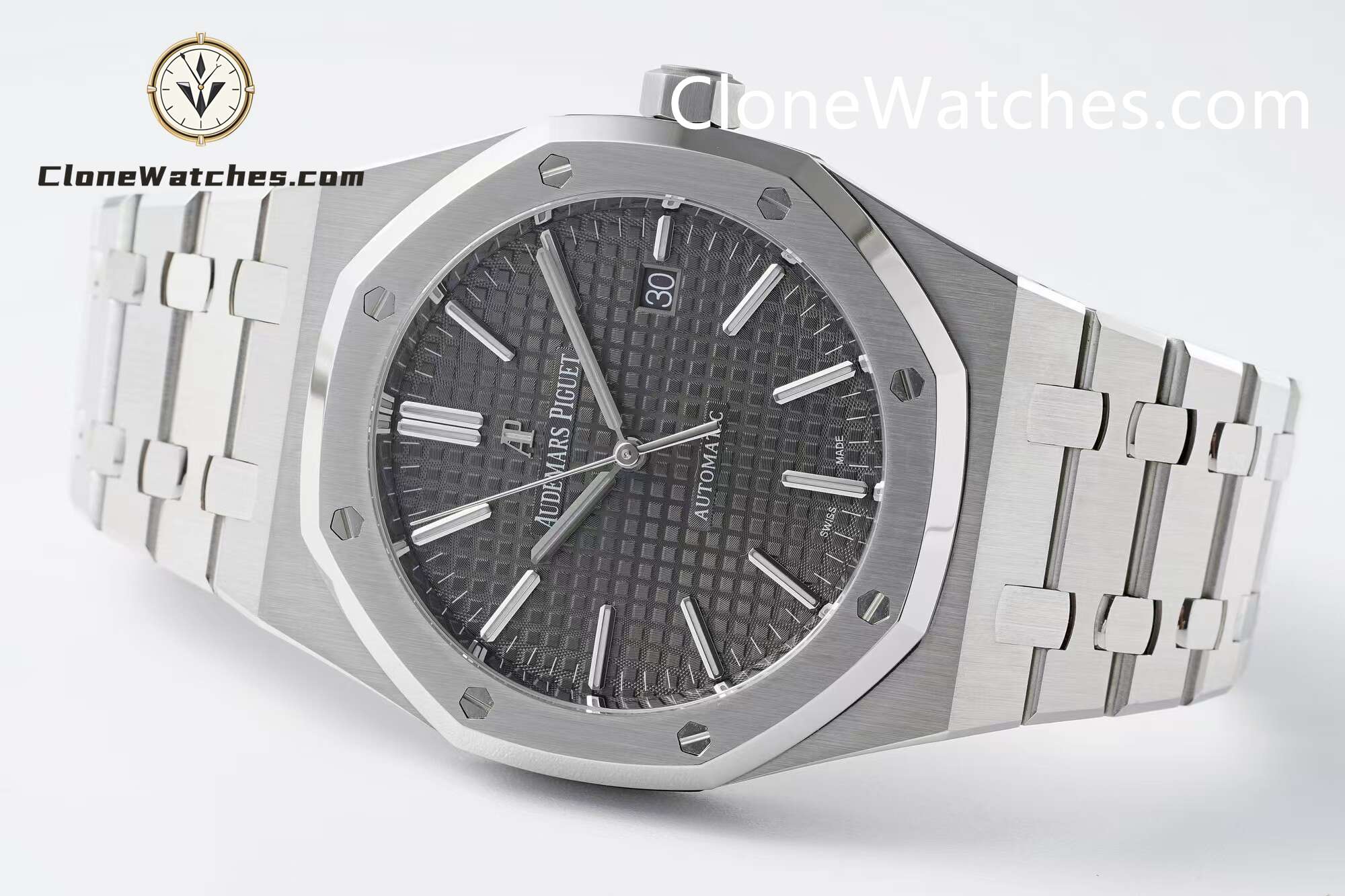 Audemars Piguet Super Clone Watches 1:1 Royal Oak 15400 Grey Dial