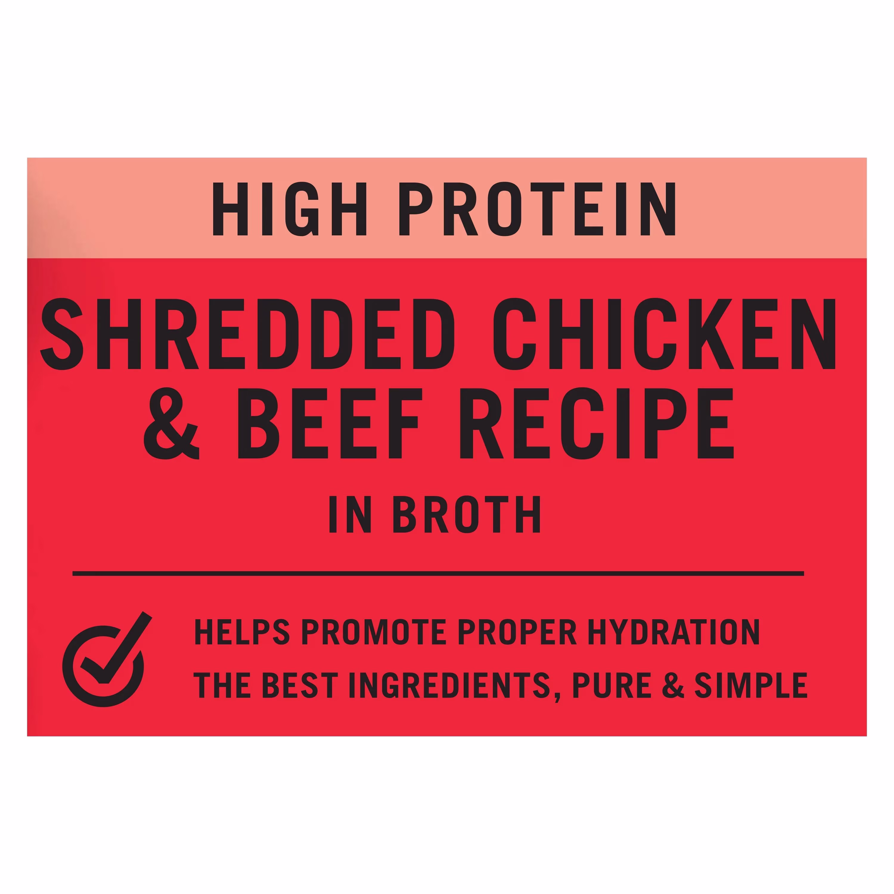 Pure Balance Classic Starters Shredded Chicken and Beef Recipe in Broth, 1.4 oz