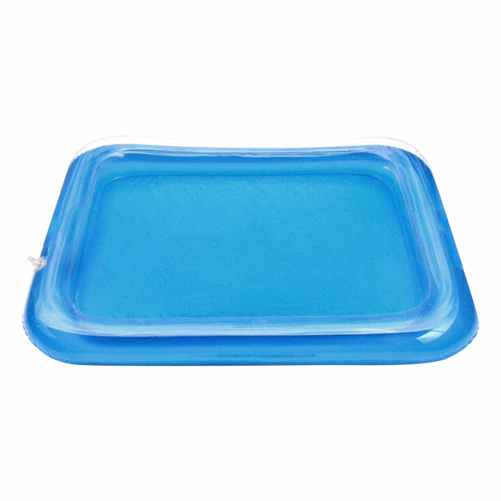 Leeye Inflatable Kids Sand Water Table Baby Pool, Children Fish Pond Sandbox Toy for Toddlers, 15.75x9.84x2.76in Blue