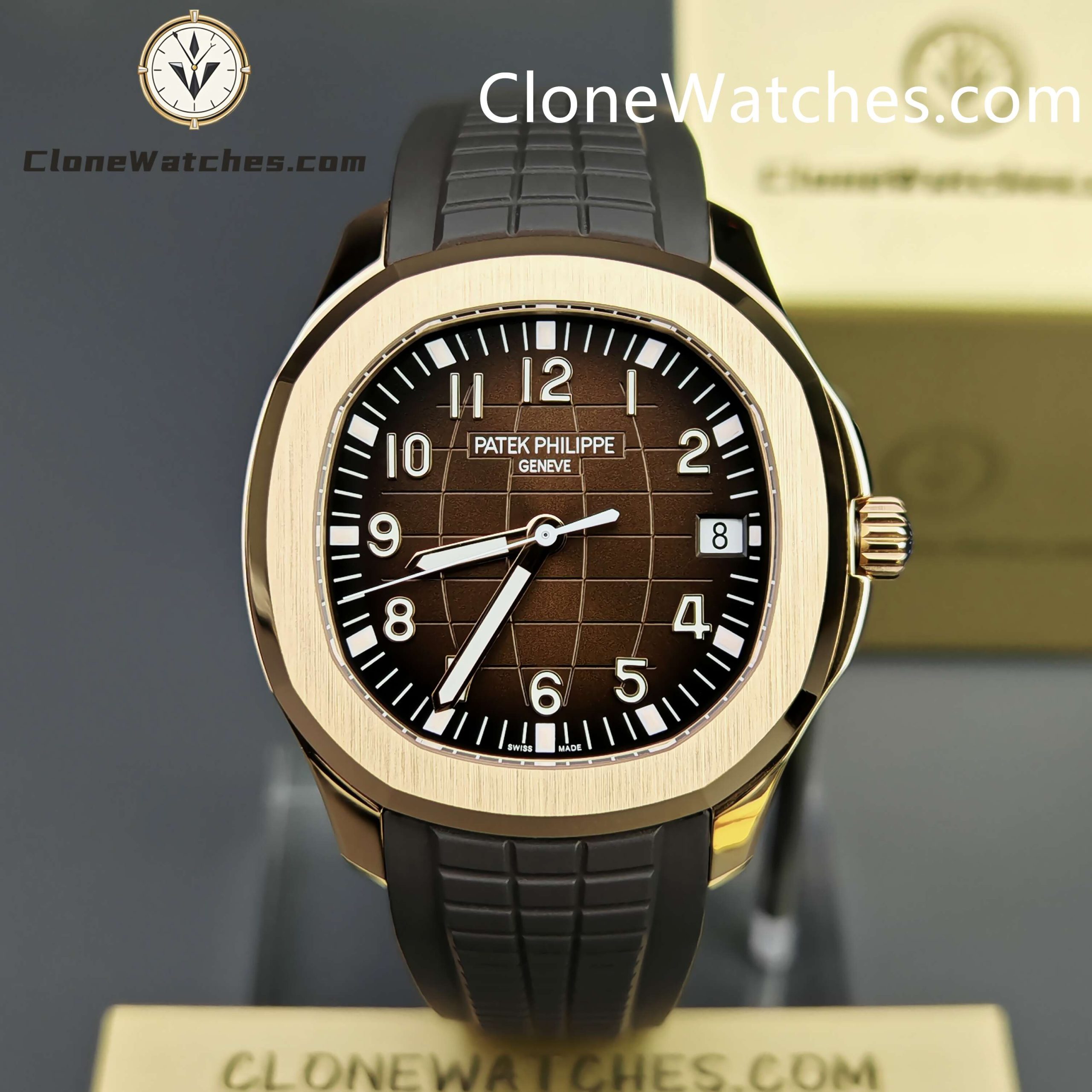 Patek Philippe Super Clone Watches 1:1 Aquanaut Rose Gold 5167R-001 40.8 mm