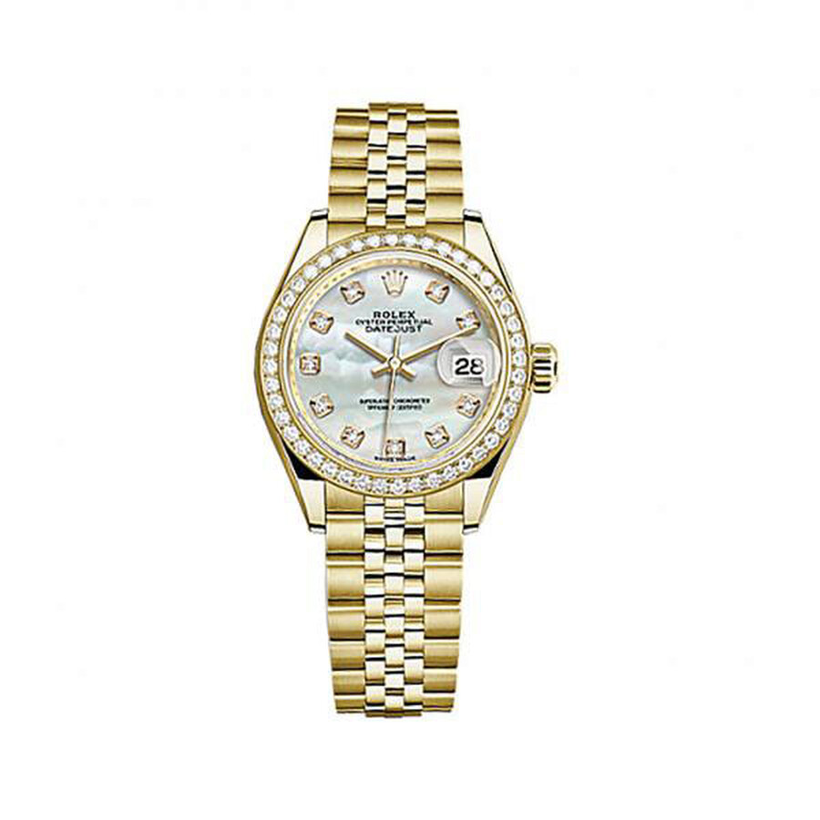 Rolex Lady-Datejust Mother Of Pearl Dial 18 Carat Yellow Gold Jubilee Watch 279138MDJ（Lifetime free warranty+90-days replacement service & Refund!.）