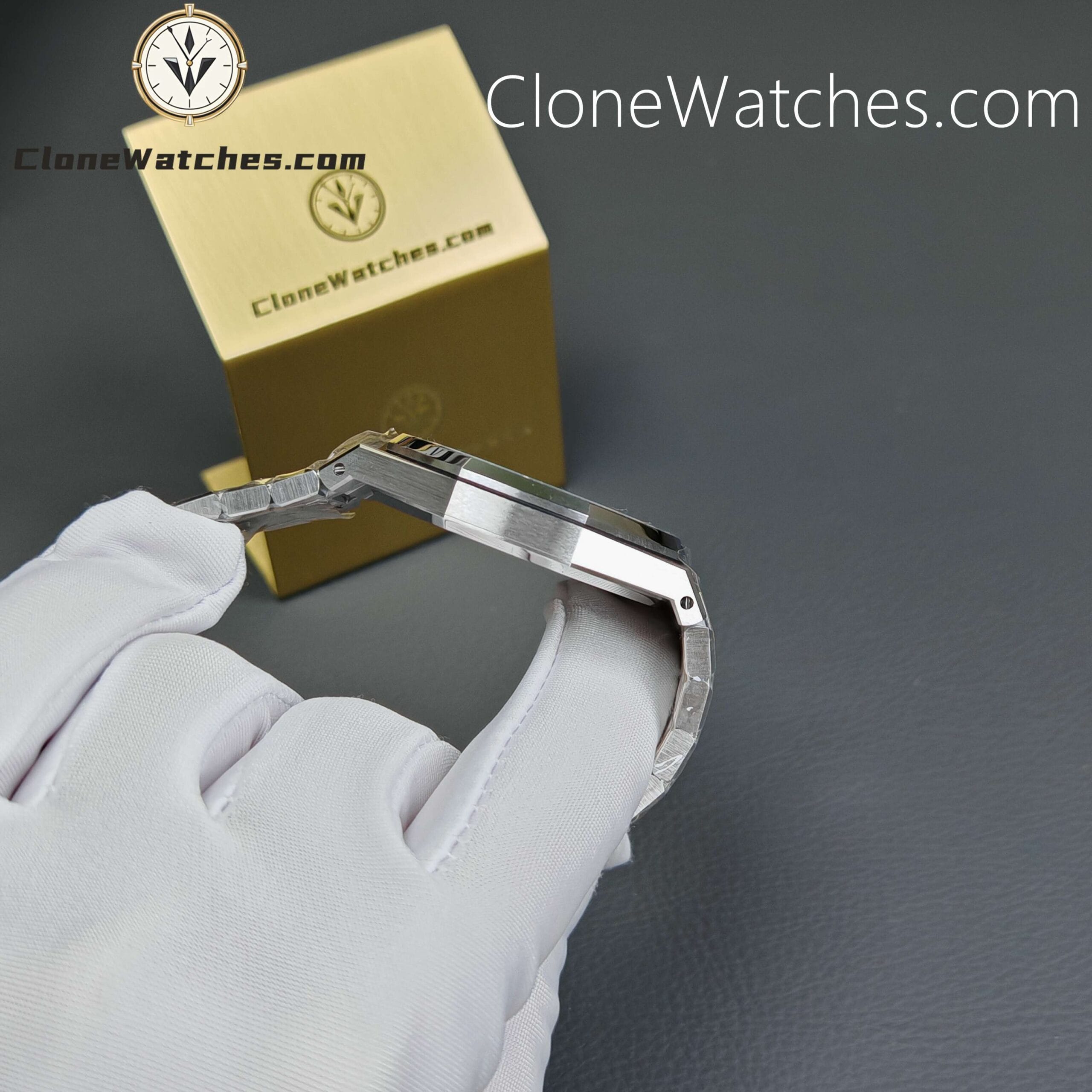 Audemars Piguet Super Clone Watches 1:1 Royal Oak Frost 15400 Grey Dial