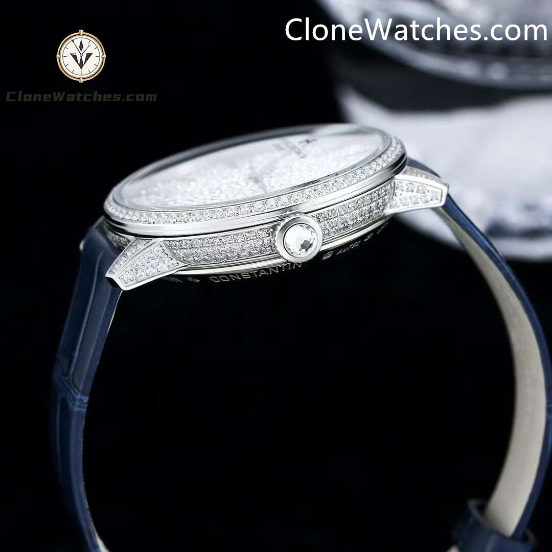 Vacheron Constantin Super Clone Watches 1:1 Patrimony 4116U/000G-B909 Diamond Dial