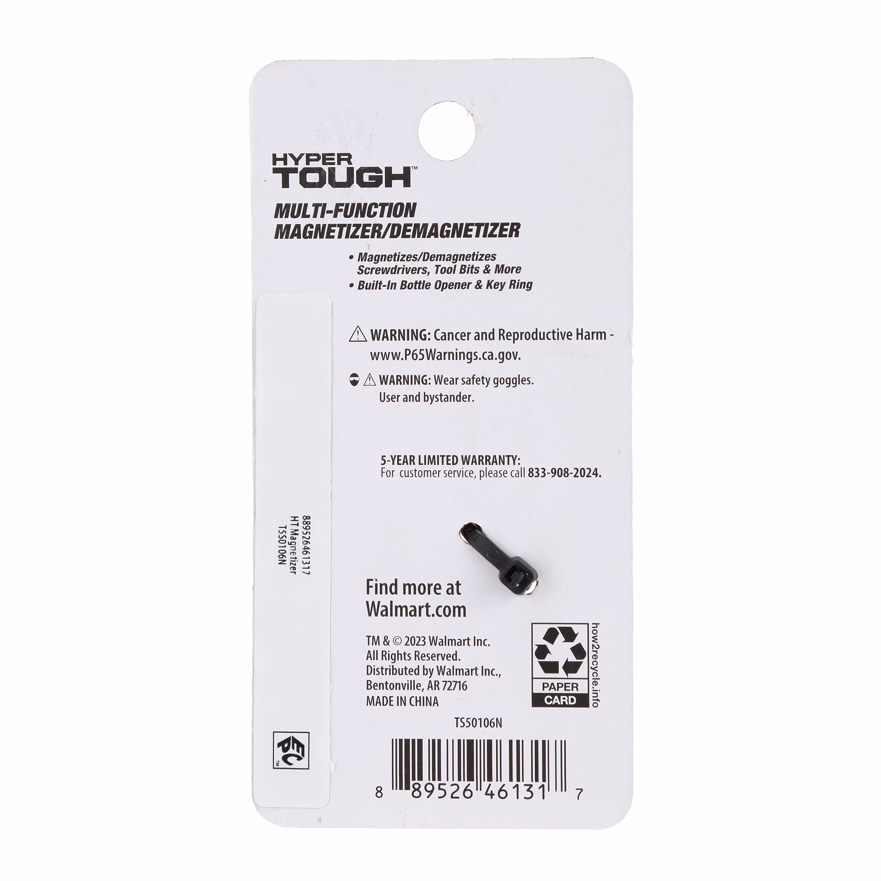 Hyper Tough Multifunction Magnetizer / Demagnetizer Tool with Ceramic Magnet