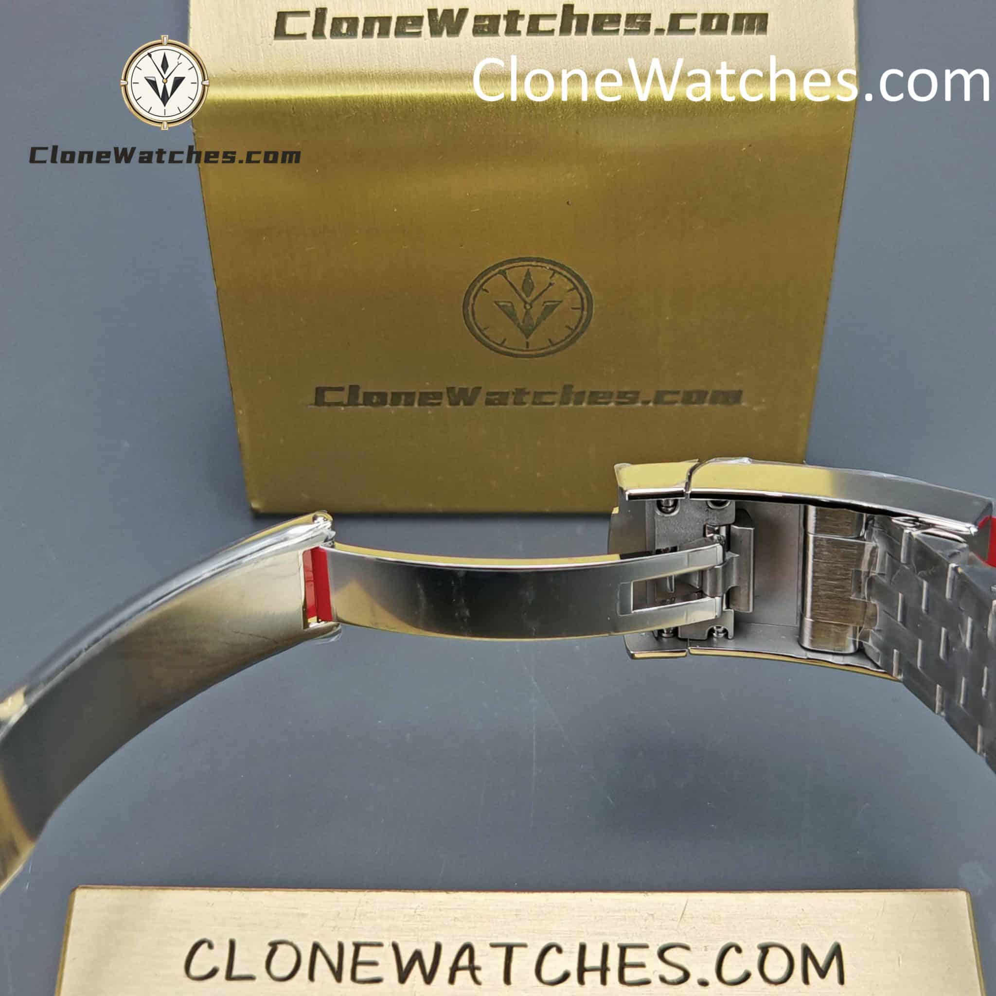 Rolex Super Clone Watches 1:1 DateJust Grey Roman Dial Jubilee 41MM M126334 3235 Movement