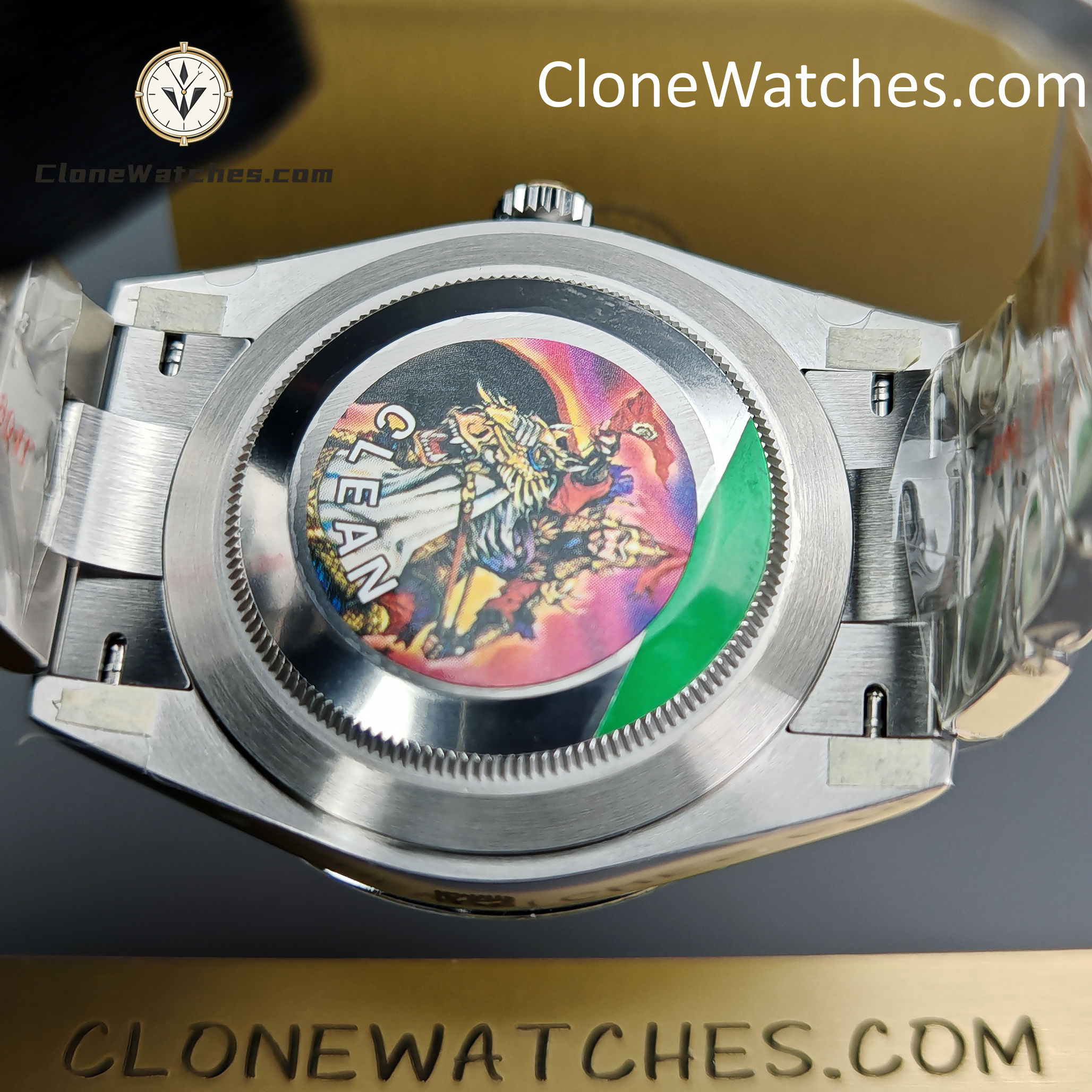 Rolex Super Clone Watches 1:1 Oyster Perpetual Green Dial 41mm M124300 3230 Movement