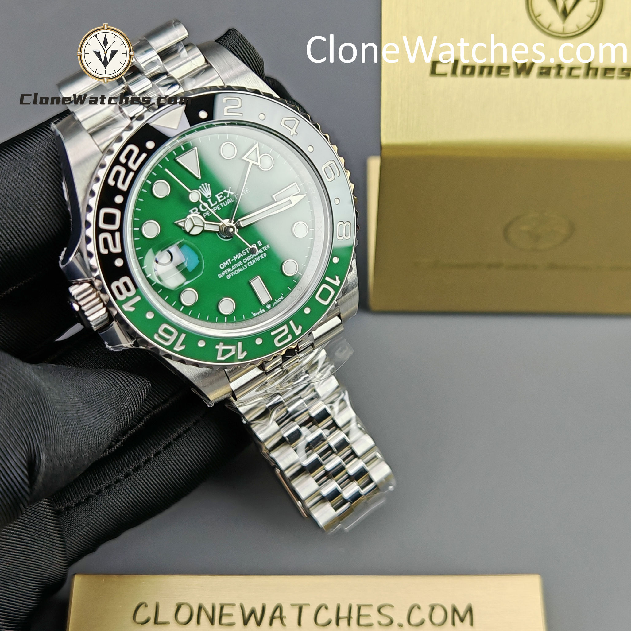 Rolex Super Clone Watches 1:1 GMT-Master II M126729VTNR Jubilee 3285 Movement
