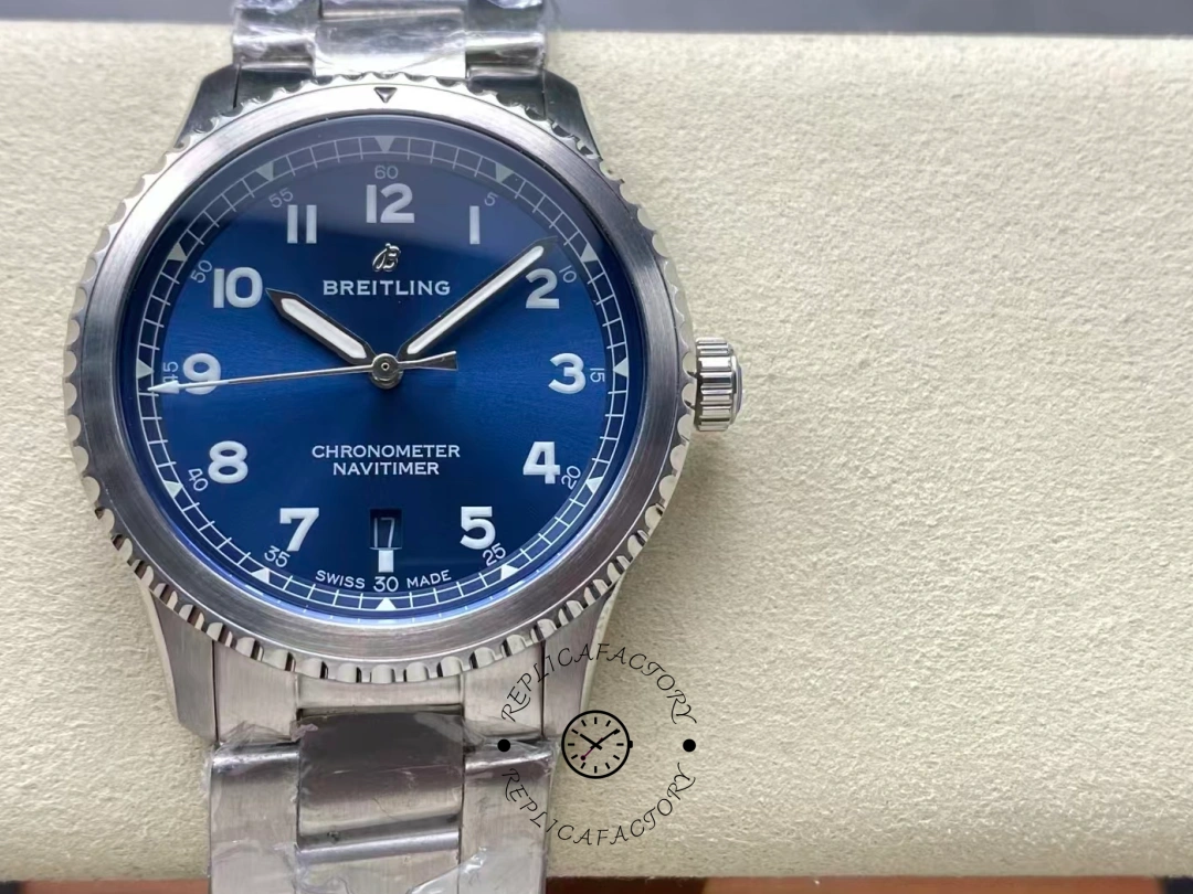 Breitling Navitimer 8 Automatic Blue Dial Men's Watch 41mm A17314101C1A1 1:1 Clone