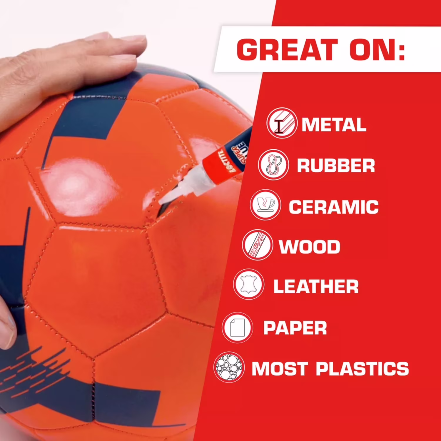 Loctite Super Glue Gel Tube, Pack of 1, Clear 0.07 oz Tube