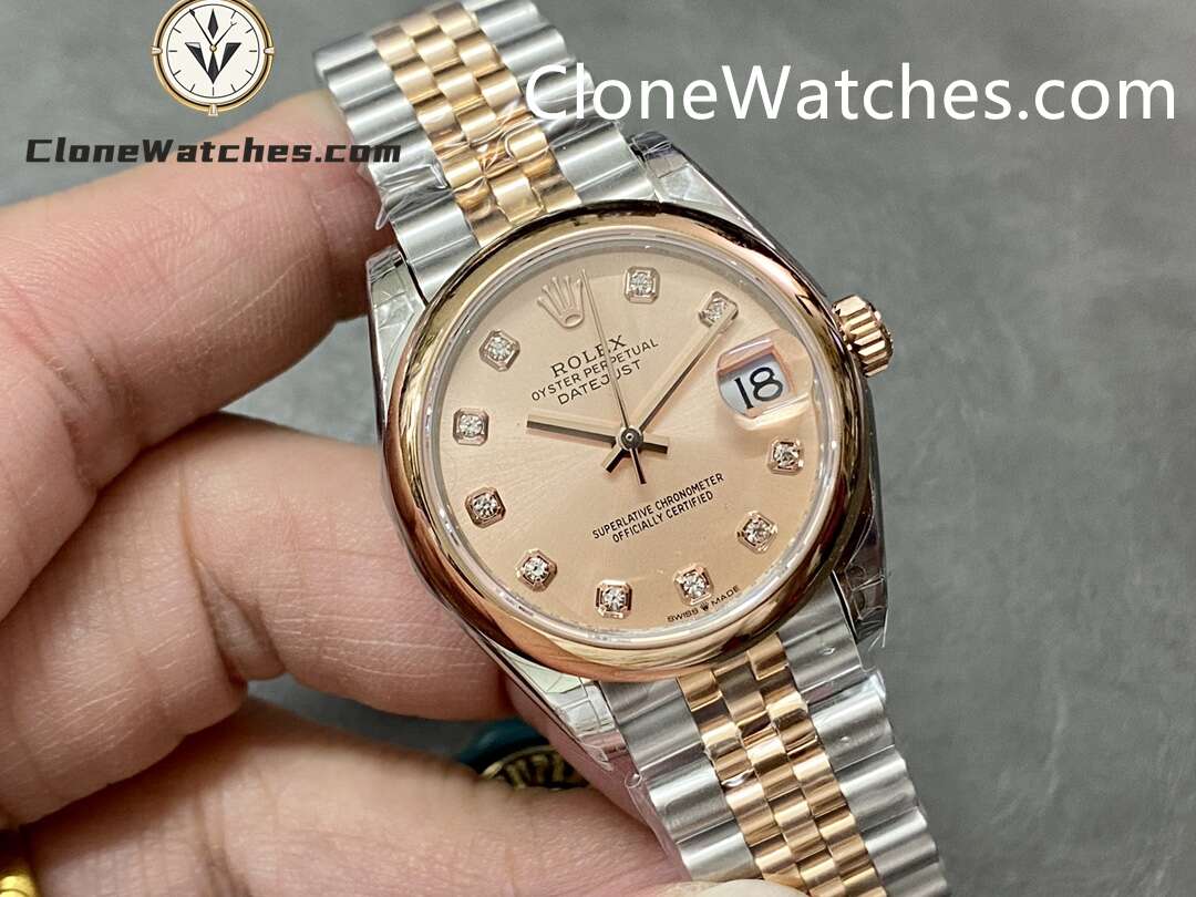 Rolex Super Clone Watches 1:1 DateJust m278241-0024 Jubilee 31MM 2236 Movement