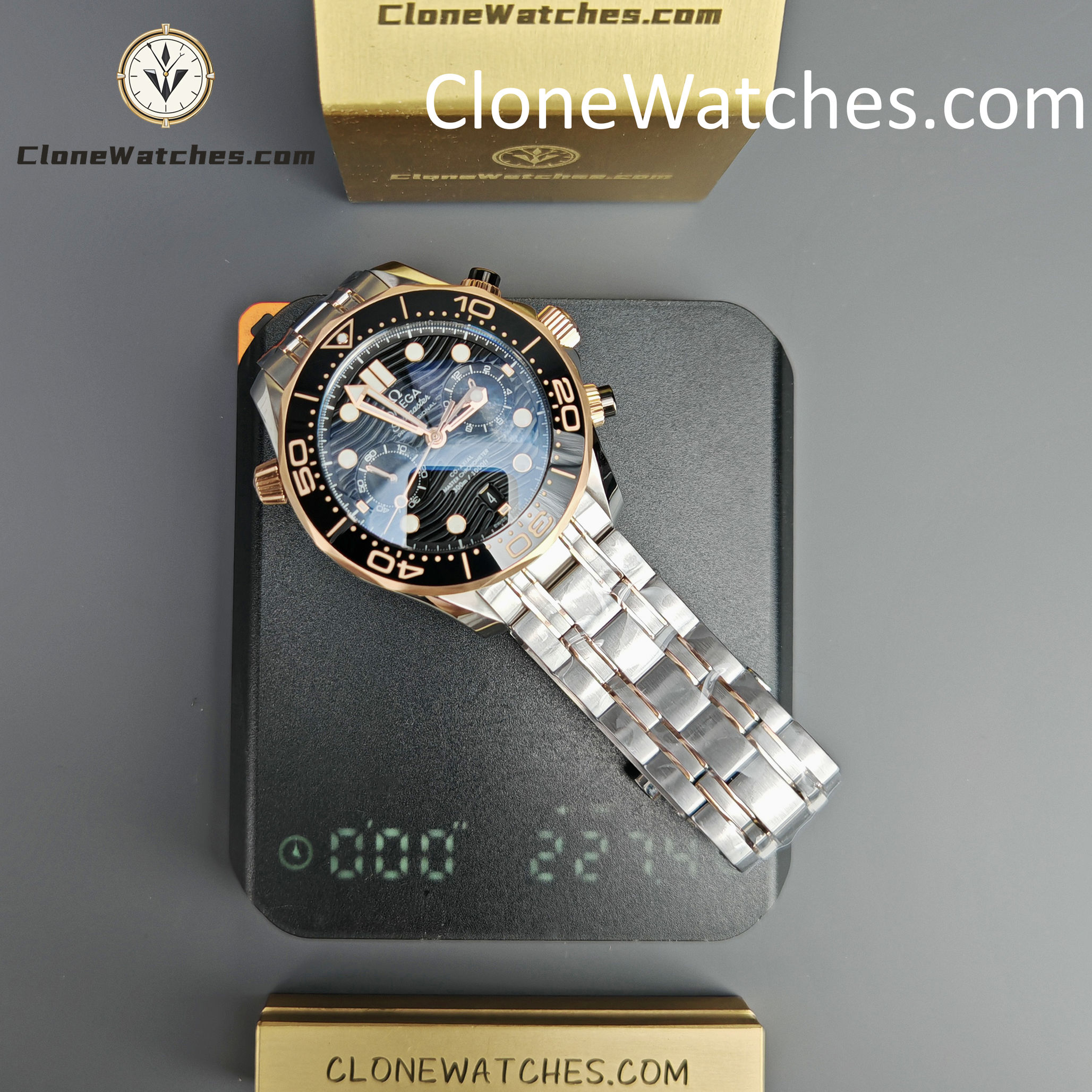 OMEGA Super Clone Watches 1:1 Seamaster Diver 300M 44MM 210.20.44.51.01.001