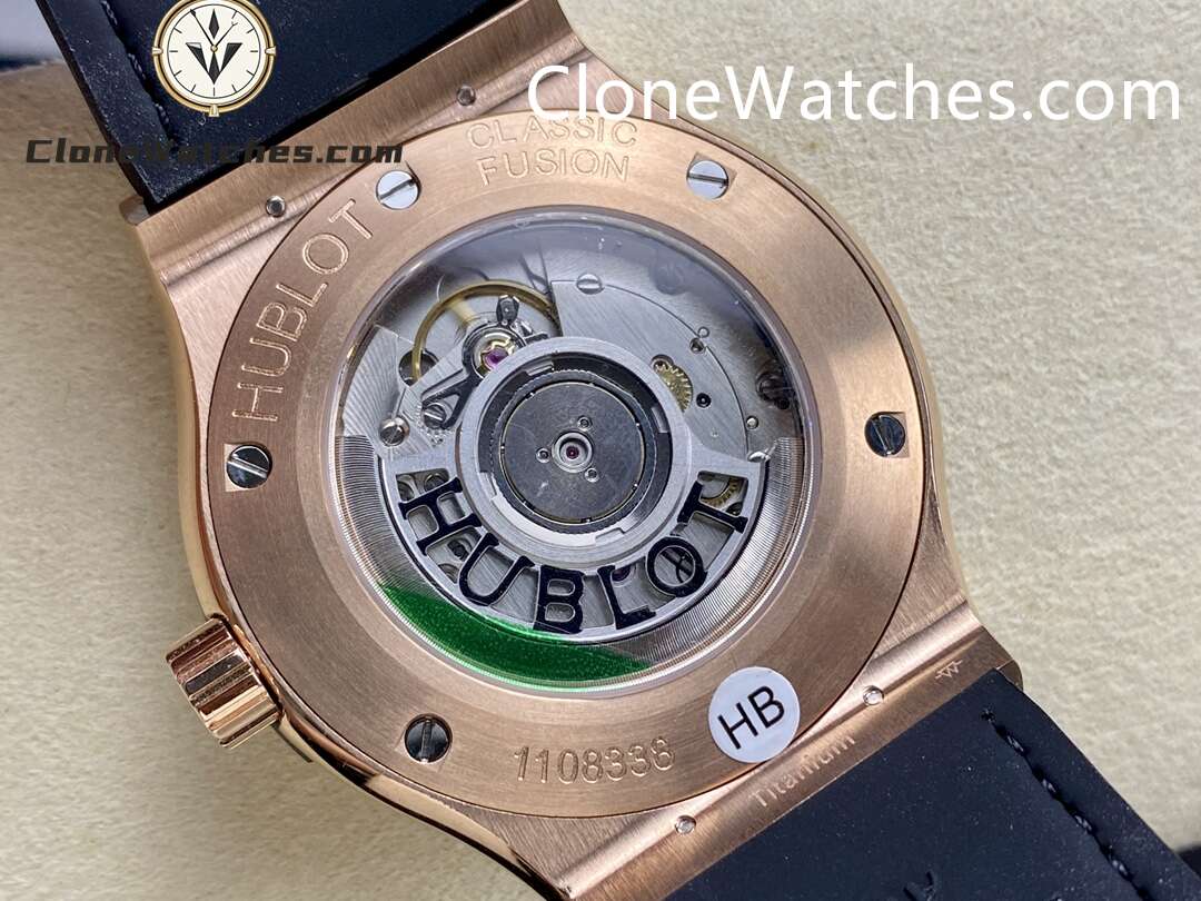 Hublot Super Clone Watches 1:1 Classic Fusion Racing Grey King Gold 42MM 542.OX.7081.RX
