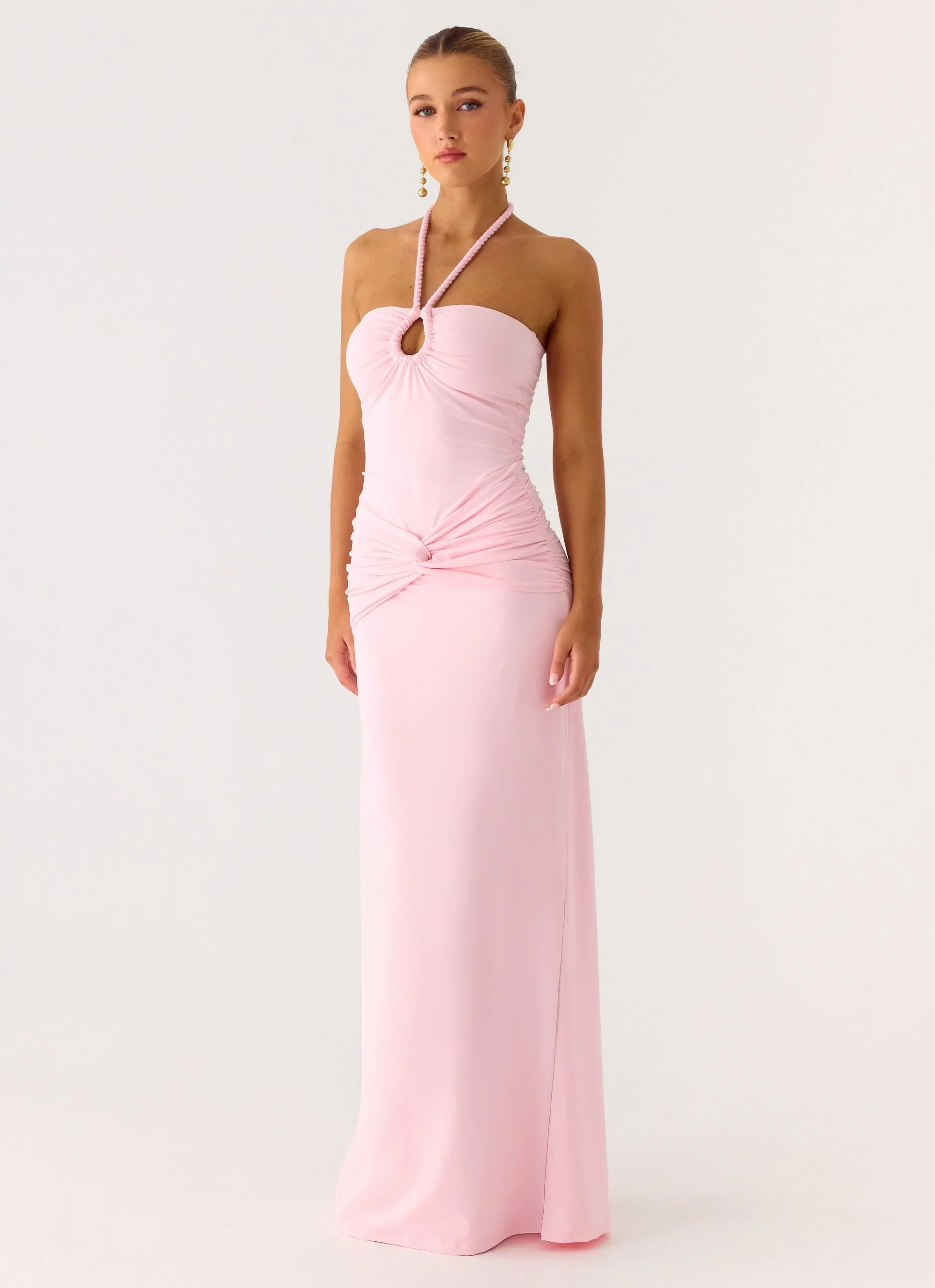 Sacred Maxi Dress - Pale Pink