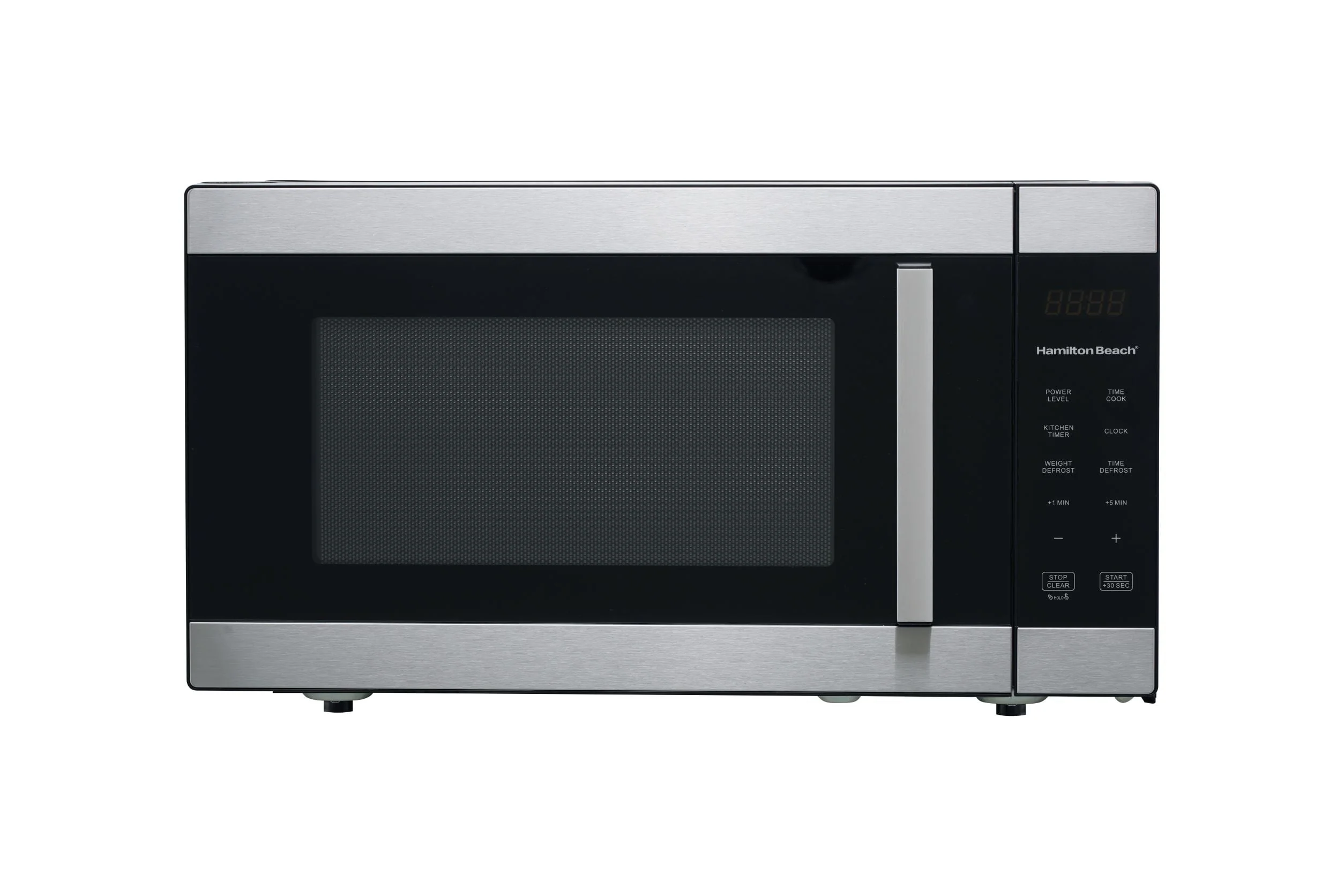 Hamilton Beach 1.6 cu ft Sensor Cook Countertop Microwave Oven in Stainless Steel
