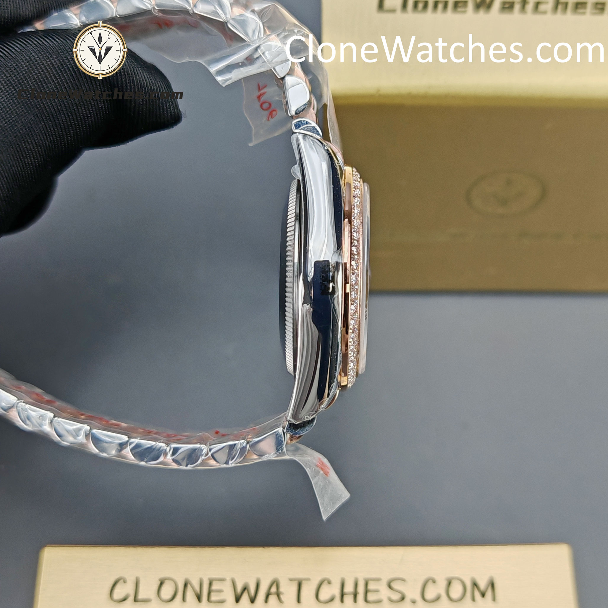 Rolex Super Clone Watches 1:1 DateJust m278381rbr-0020 Jubilee 31MM 2236 Movement
