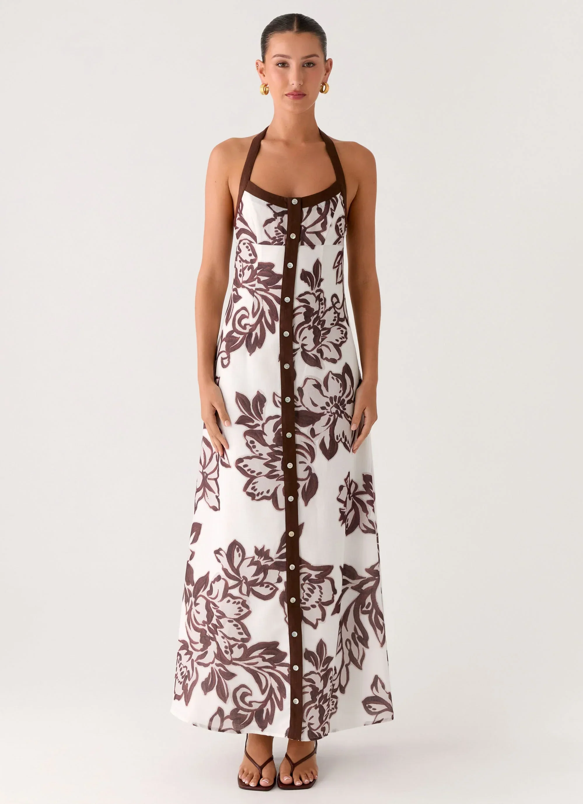 Jovanni Maxi Dress - Vanilla Meadow