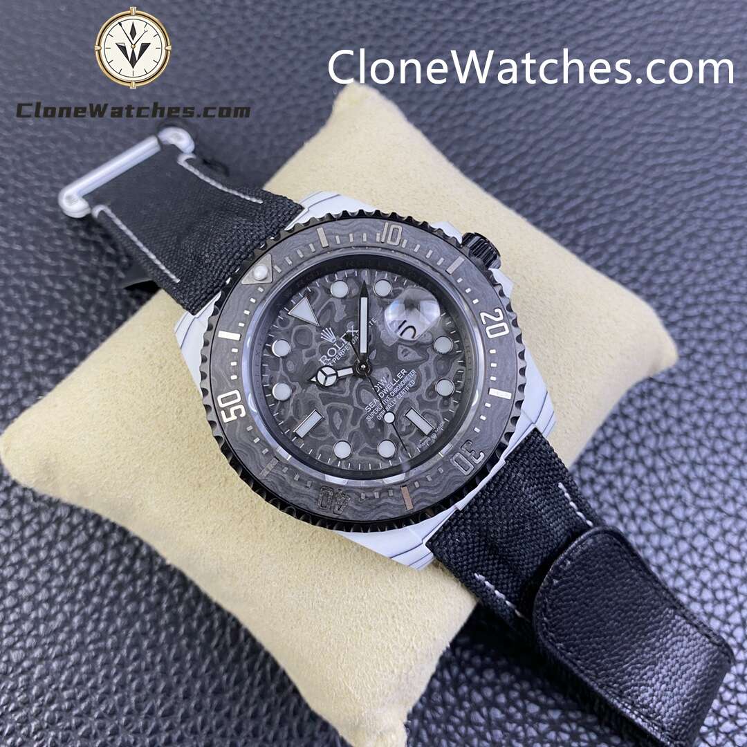 Modified Super Clone Watches 1:1 DIW Rolex Sea Dweller “IRBIS” Quartz Fiber 3235 Movement