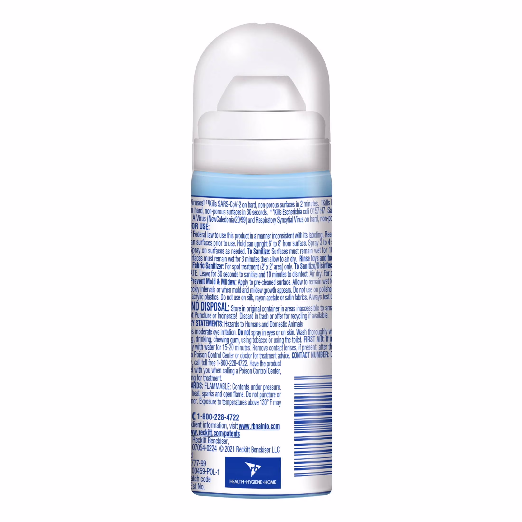 Lysol To Go Travel Size Disinfectant Spray, Crisp Linen, 1.5 fl oz