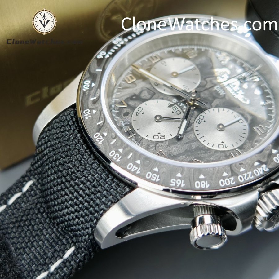 Modified Super Clone Watches 1:1 DiW Rolex Daytona NTPT Carbon “EXCEPTIONAL-1”