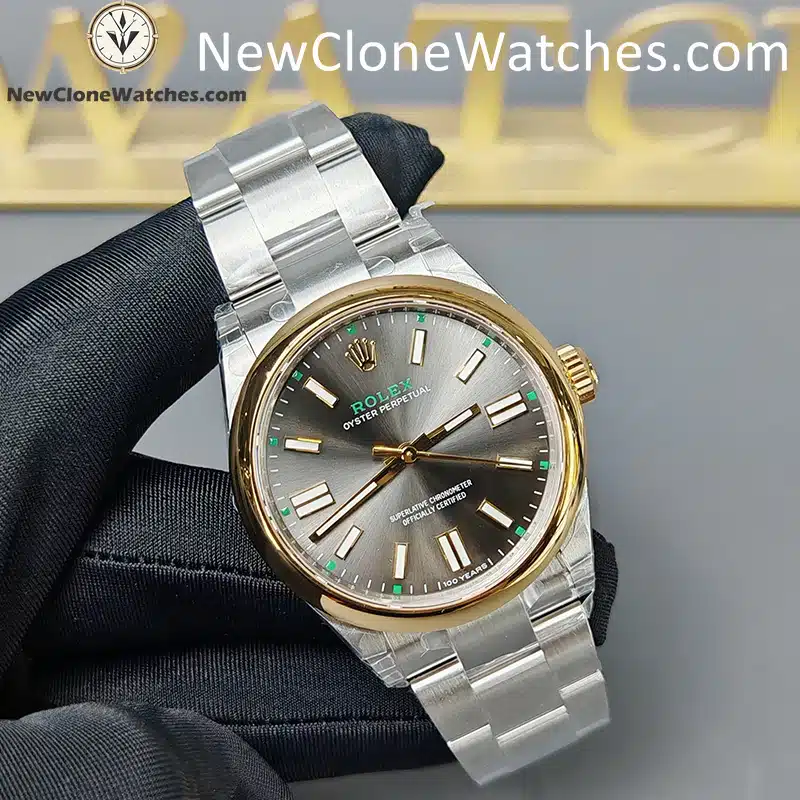 Rolex Super Clone Watches 1:1 Oyster Perpetual Grey Dial m134303-0001 3230 Movement 41mm