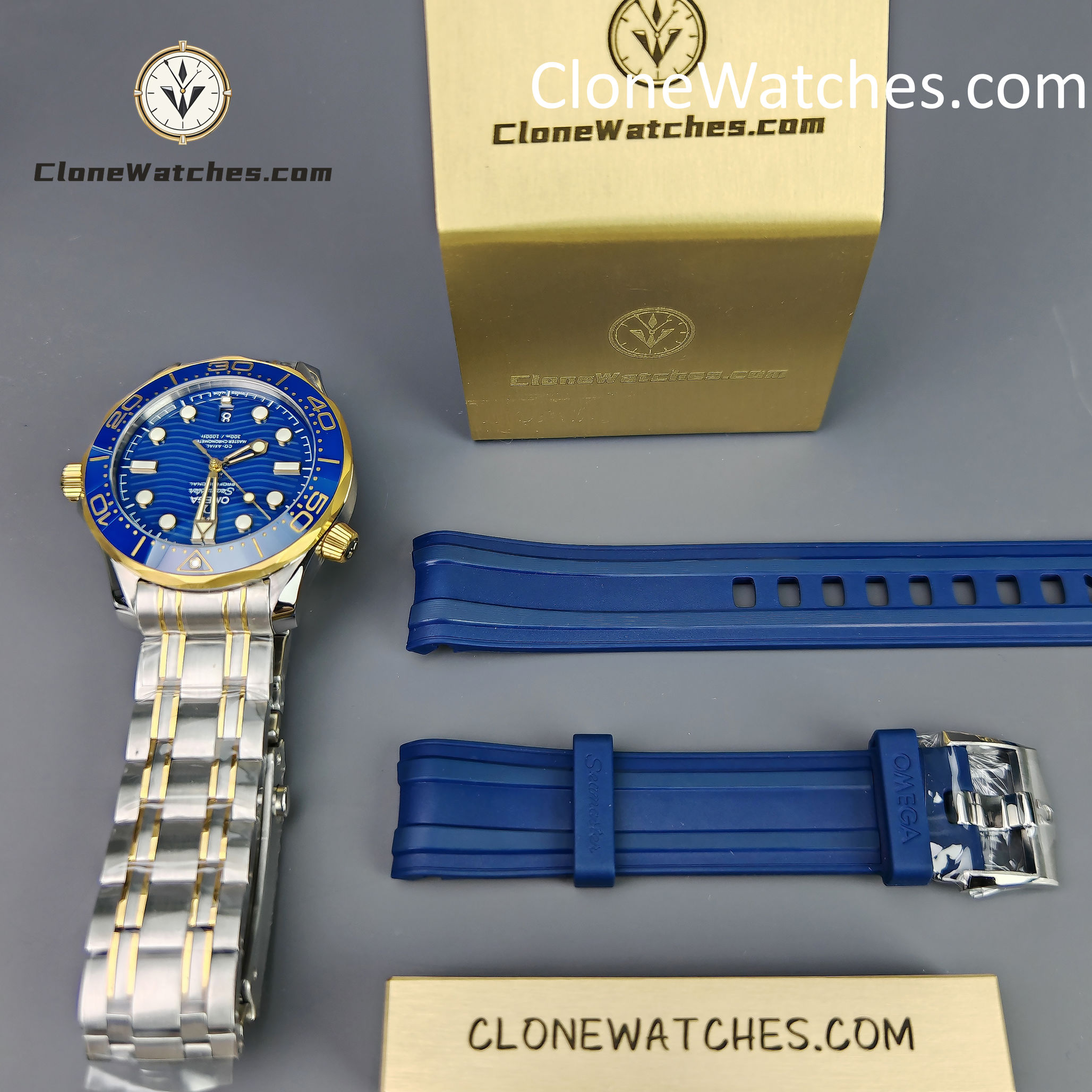 OMEGA Super Clone Watches 1:1 Seamaster Diver 300M 210.20.42.20.03.001 42mm