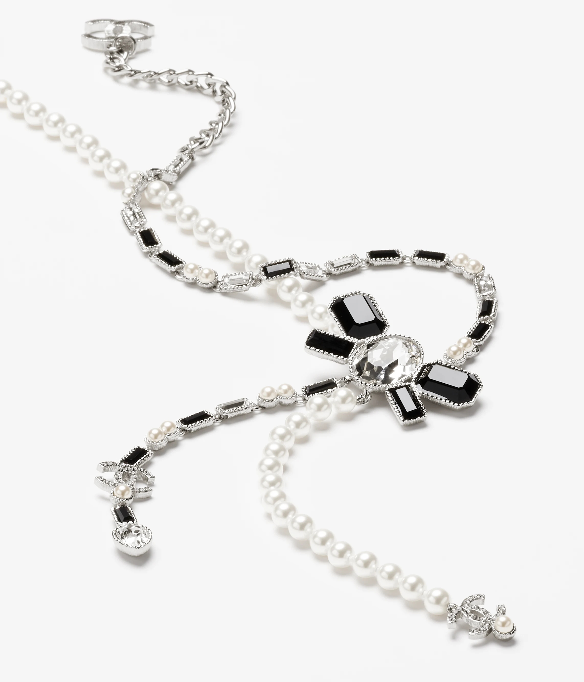 Chanel Long Necklaces With Pearl