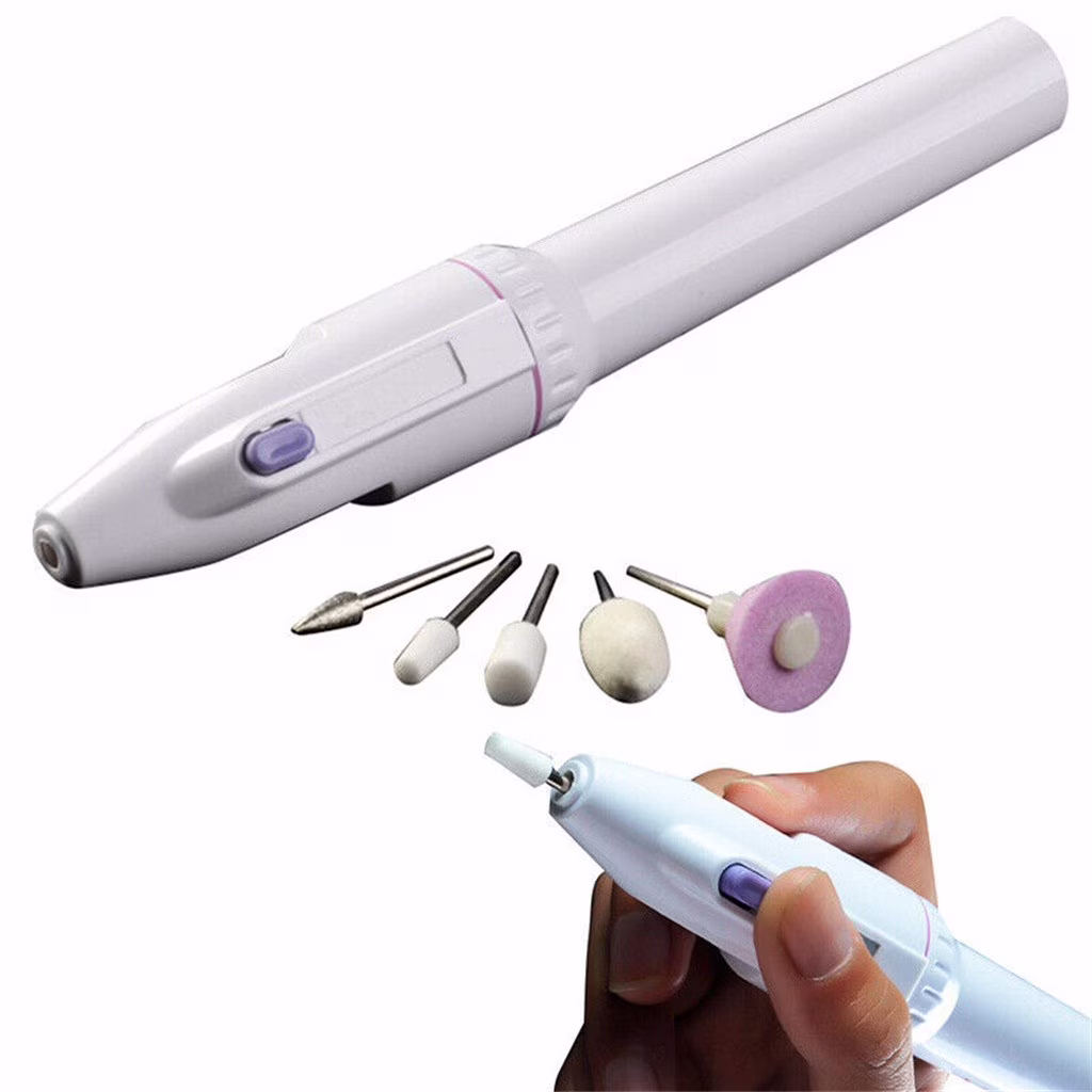 Teissuly Automatic Nail Trimming Kit Electric Salon Shaper Manicure Pedicure Set New