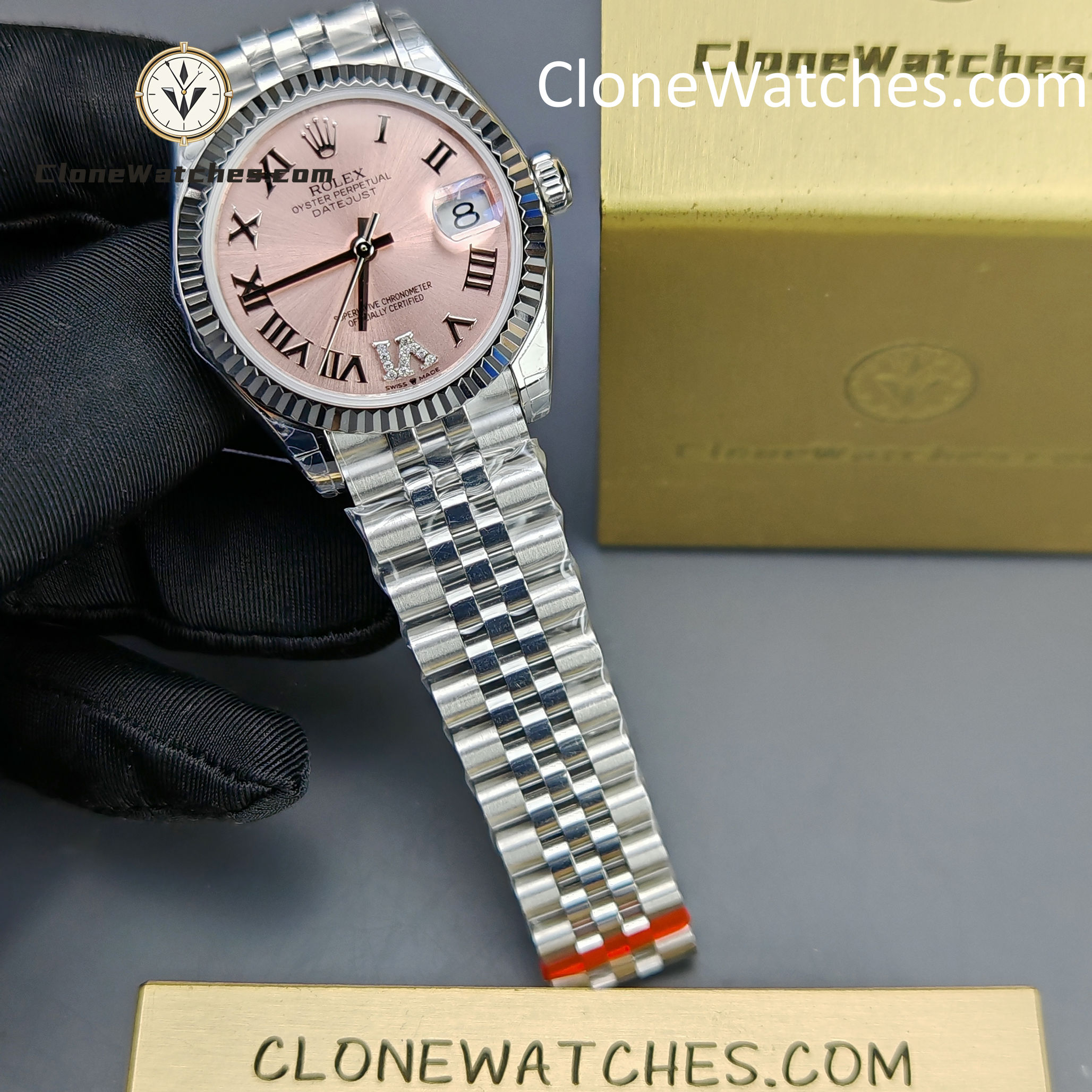 Rolex Super Clone Watches 1:1 DateJust m278274-0024 Jubilee 31MM 2236 Movement