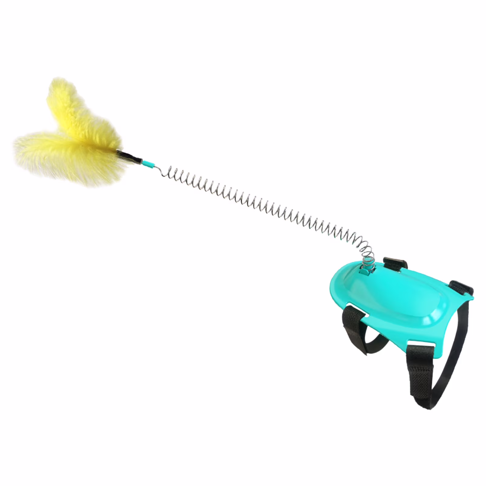 Cat Toys Clearance New Pet Toys Spring Tease Feather Stick Interactive Toy Strap