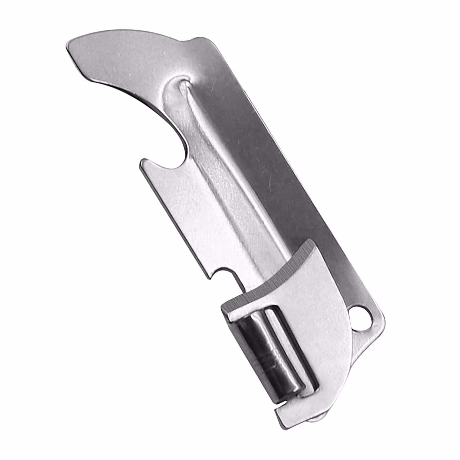 Kaireo Stainless Steel Bottle Opener Can Opener,Easy to Use Can Opener Clearance Stainless Multipurpose Can Opener Folding Portable Can Opener Gadget, 1X Stainless Steel Mini Can Opener Bottle Opener