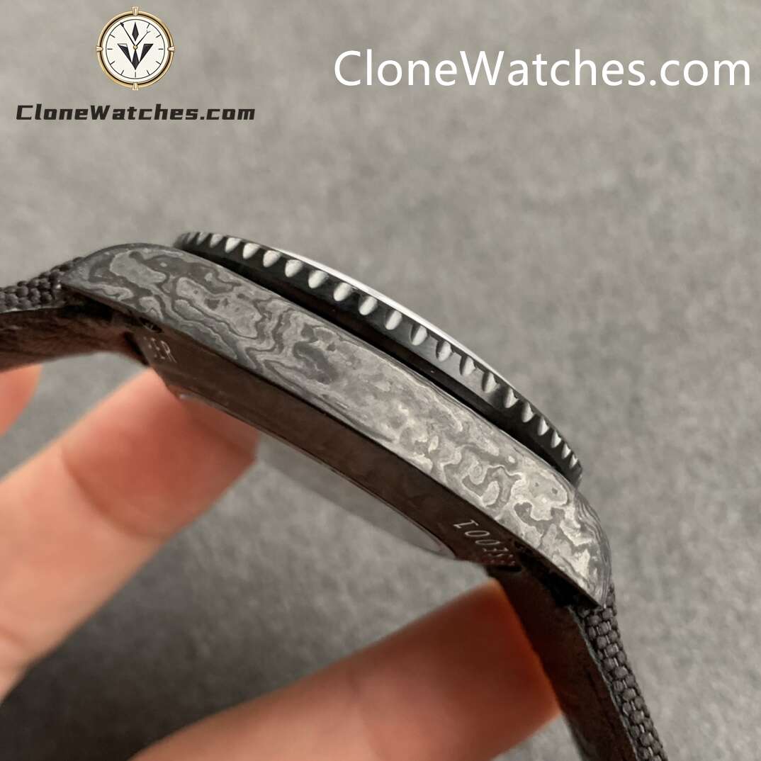 Modified Super Clone Watches 1:1 DIW Rolex GMT Master II NTPT Carbon “ALL BLACK” 3285 Movement