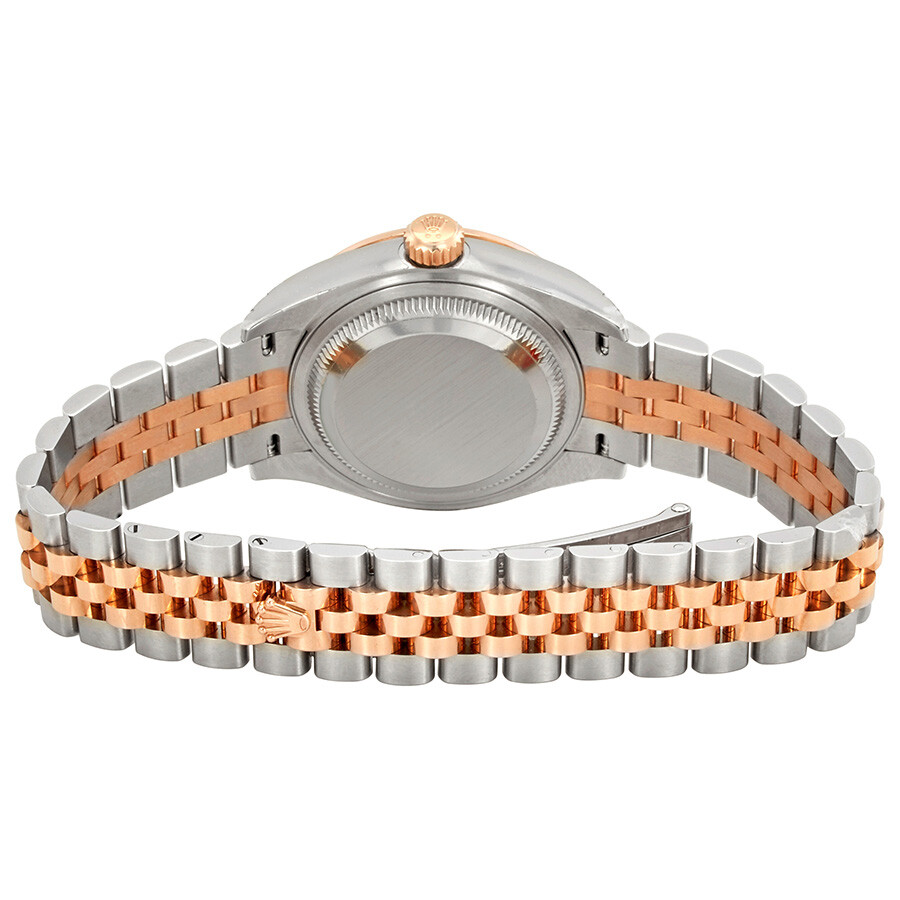 Rolex Lady Datejust White Dial Automatic Ladies Steel and 18K Everose Gold Jubilee Watch 279381WRJ（Lifetime free warranty+90-days replacement service & Refund!.）