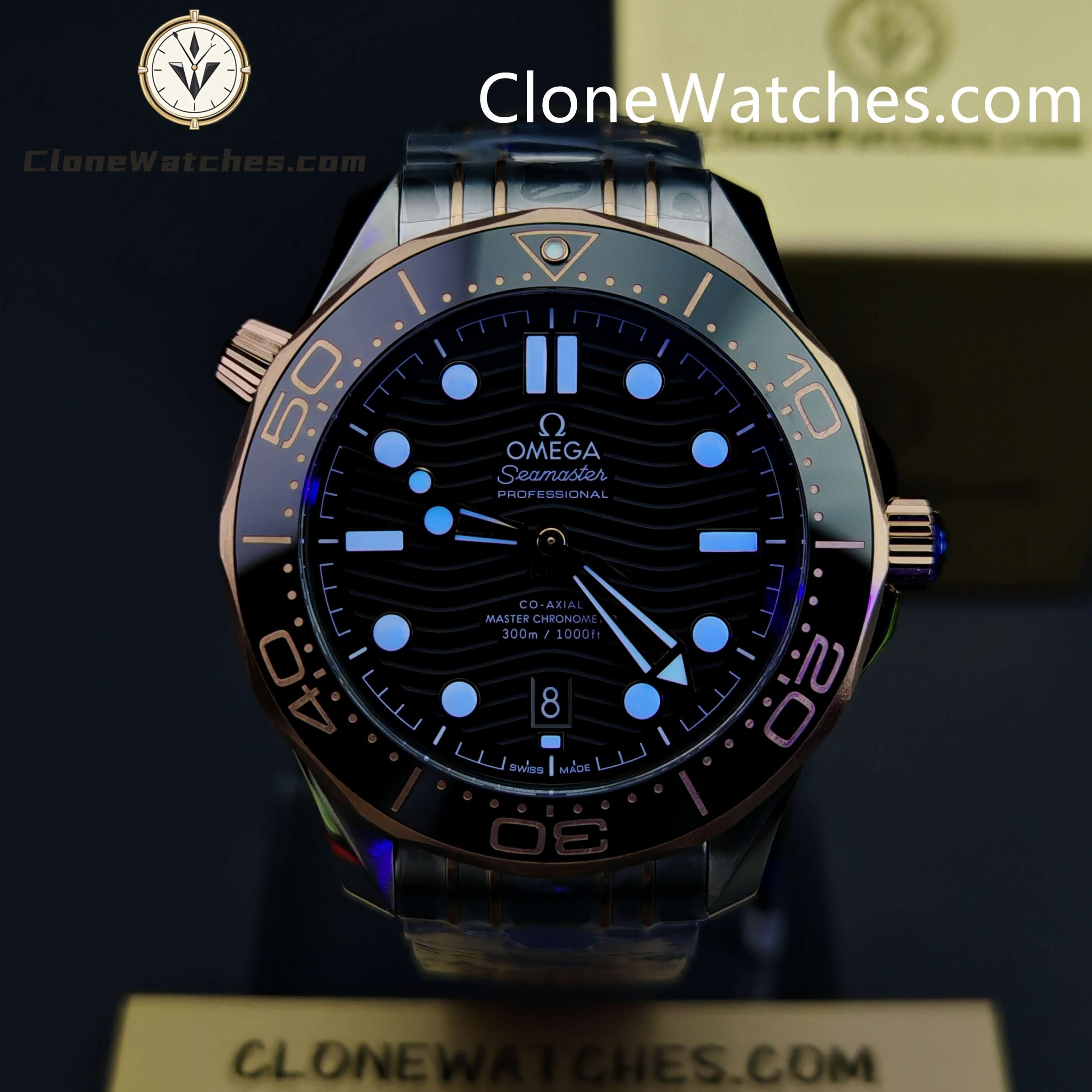 OMEGA Super Clone Watches 1:1 Seamaster Diver 300M 210.20.42.20.01.001 42mm