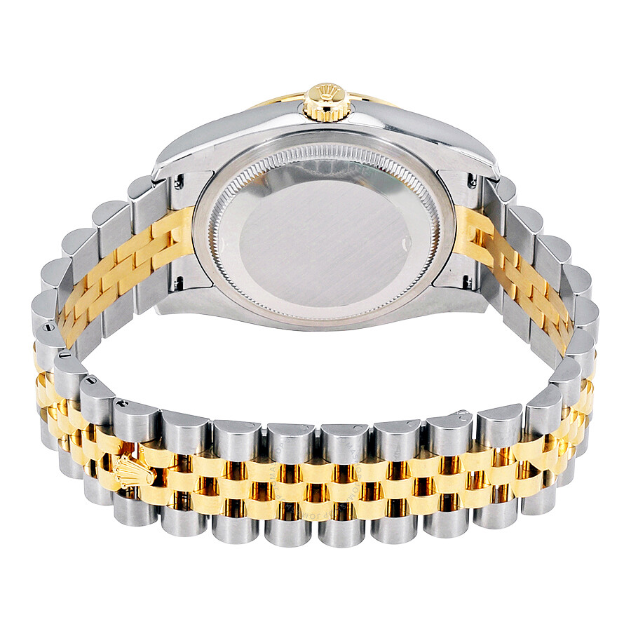 Rolex Oyster Perpetual Datejust 36 Champagne Dial Stainless Steel and 18K Yellow Gold Jubilee Bracelet Automatic Ladies Watch 116243CSJ（Lifetime free warranty+90-days replacement service & Refund!.）