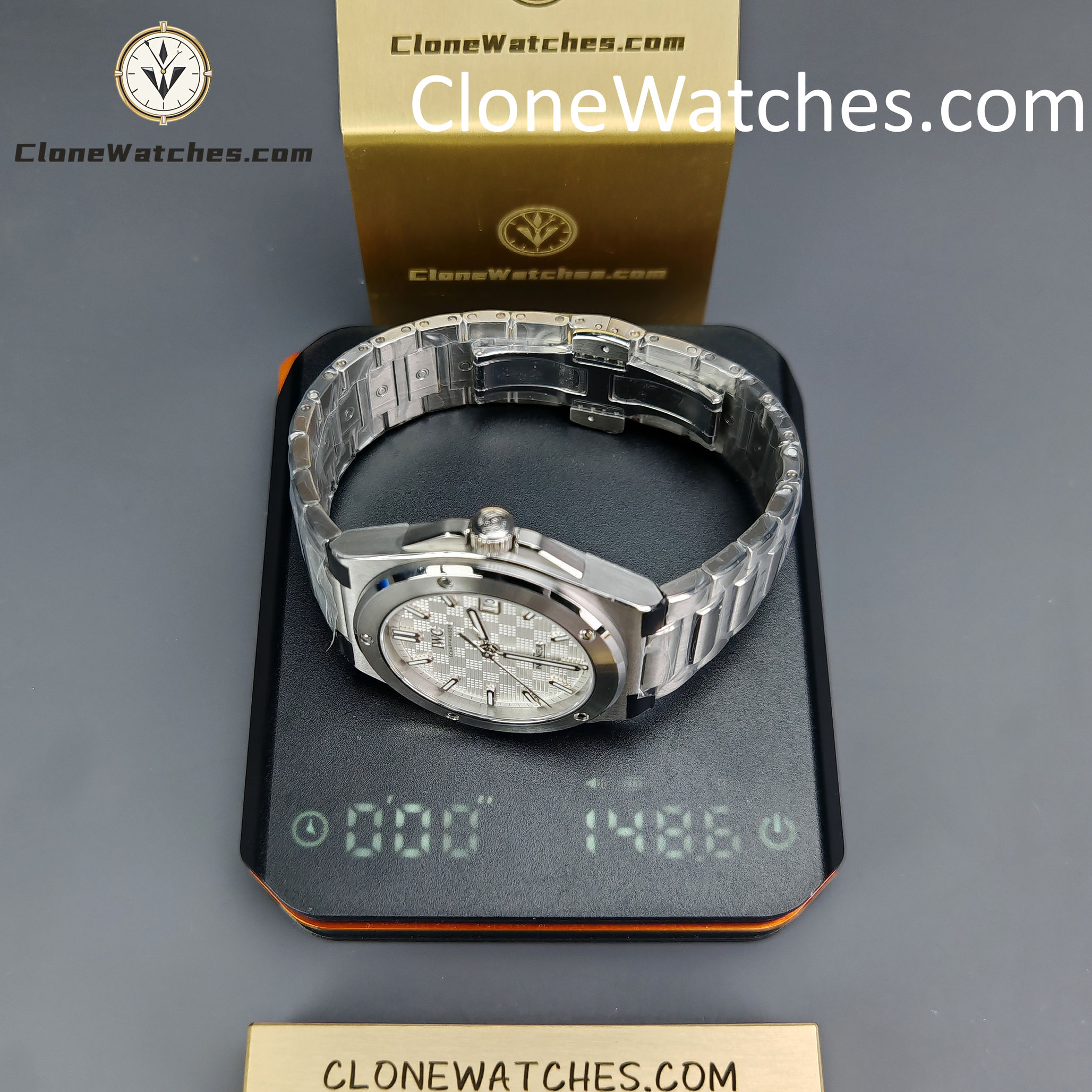IWC Super Clone Watches 1:1 IW328902 Ingenieur Automatic 40 Silver plated Dial