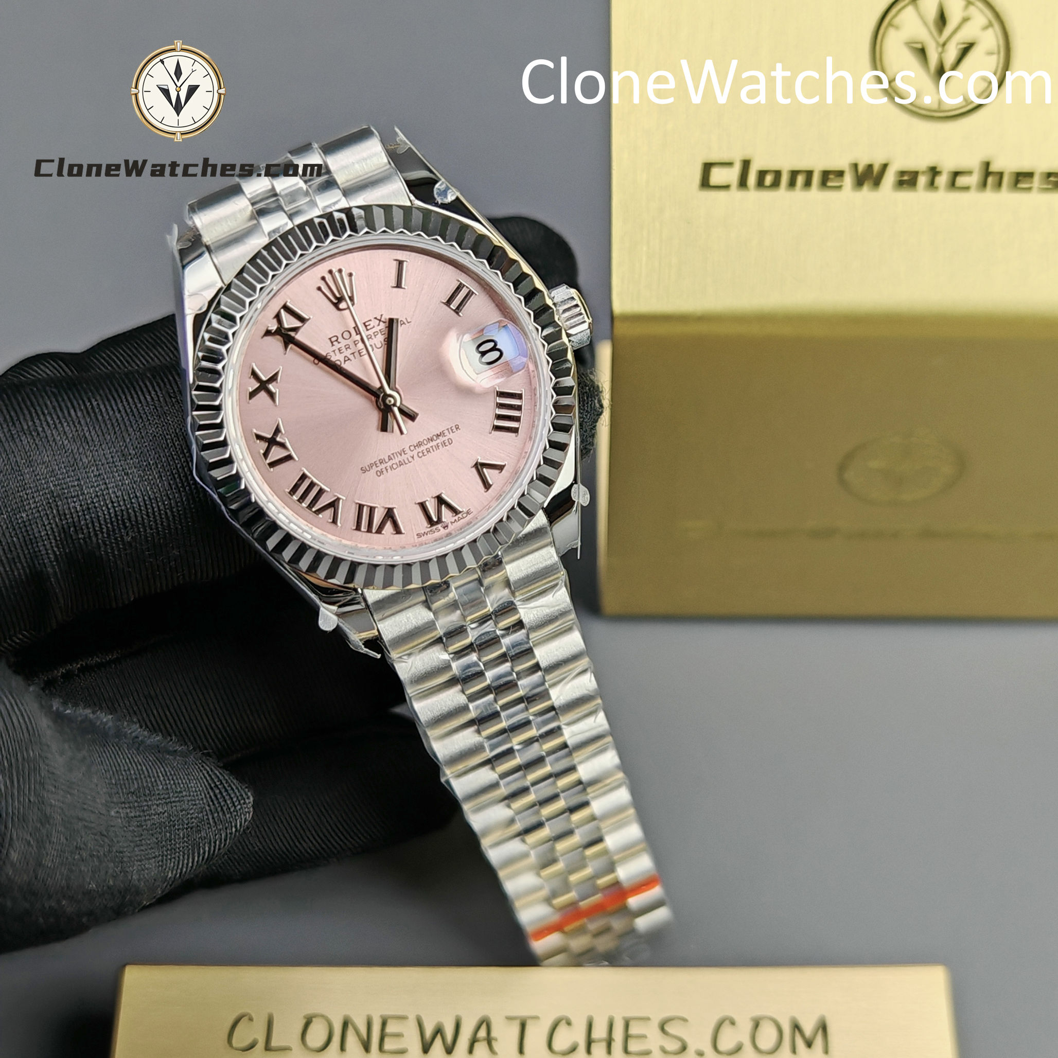 Rolex Super Clone Watches 1:1 DateJust m278274-0020 Jubilee 31MM 2236 Movement