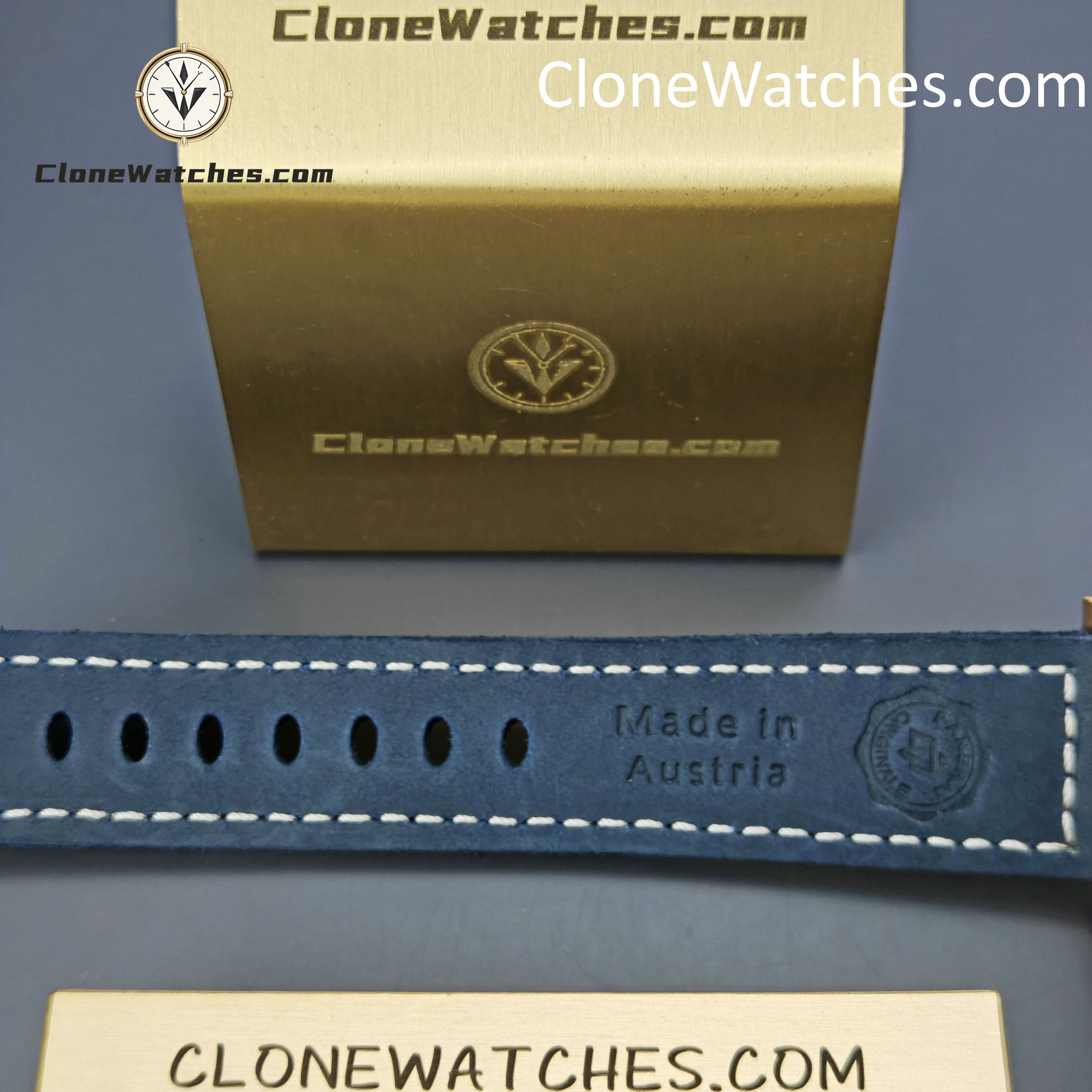 Panerai Super Clone Watches 1:1 Submersible Bronzo PAM01074 Blue Dial
