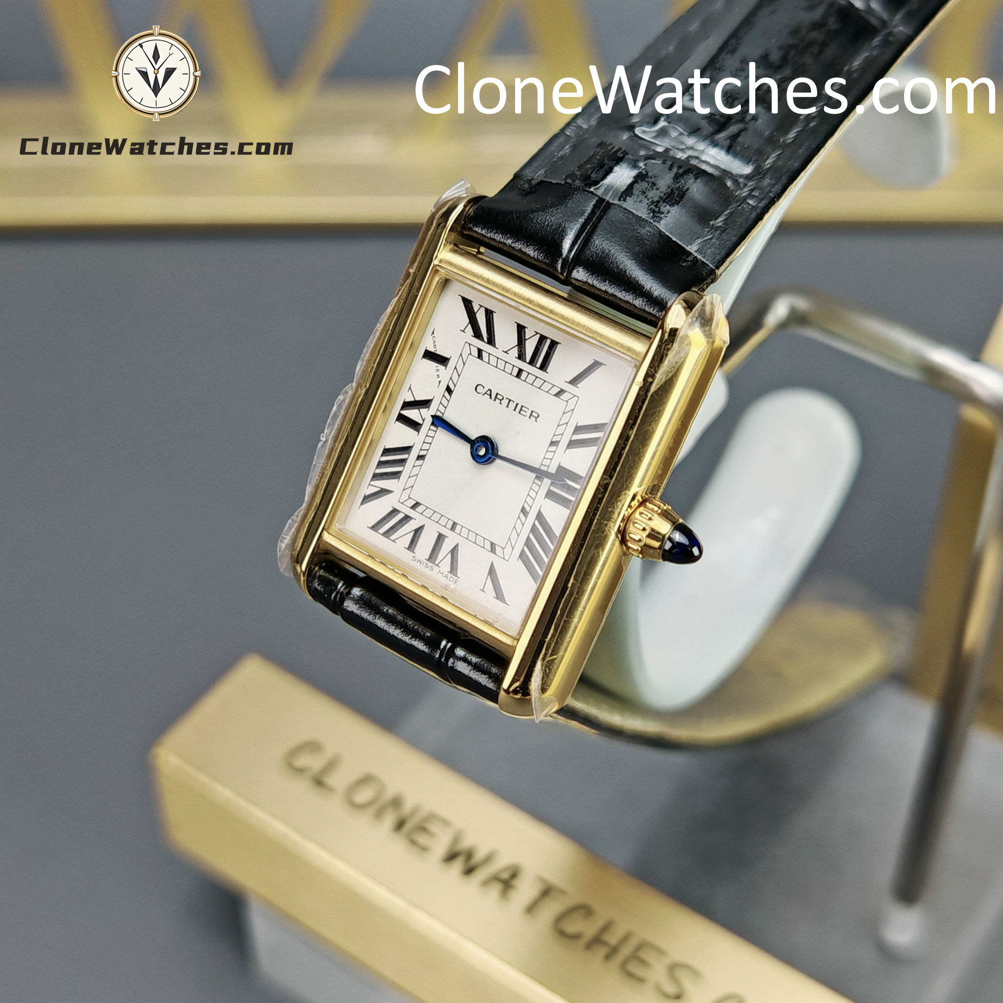 Cartier Super Clone Watches 1:1 Tank Louis Small model quartz movement 29.5 x 22MM WGTA0342