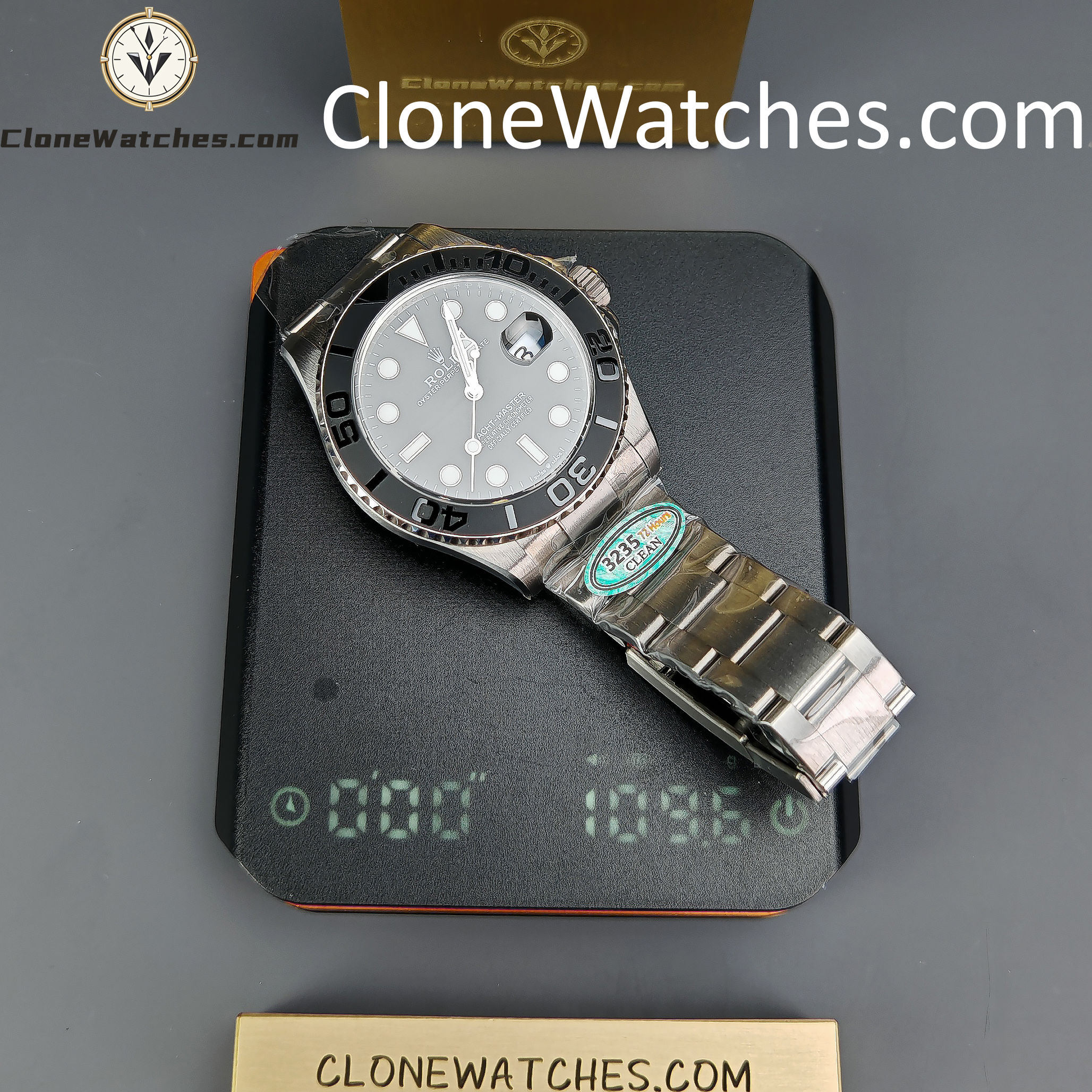 Rolex Super Clone Watches 1:1 Yacht Master Titanium m226627-0001 3235 Movement