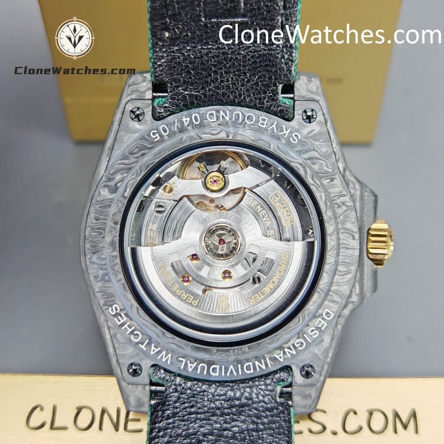 Modified Super Clone Watches 1:1 DIW Rolex GMT Master II NTPT Carbon OASIS Middle East Edition 3285 Movement